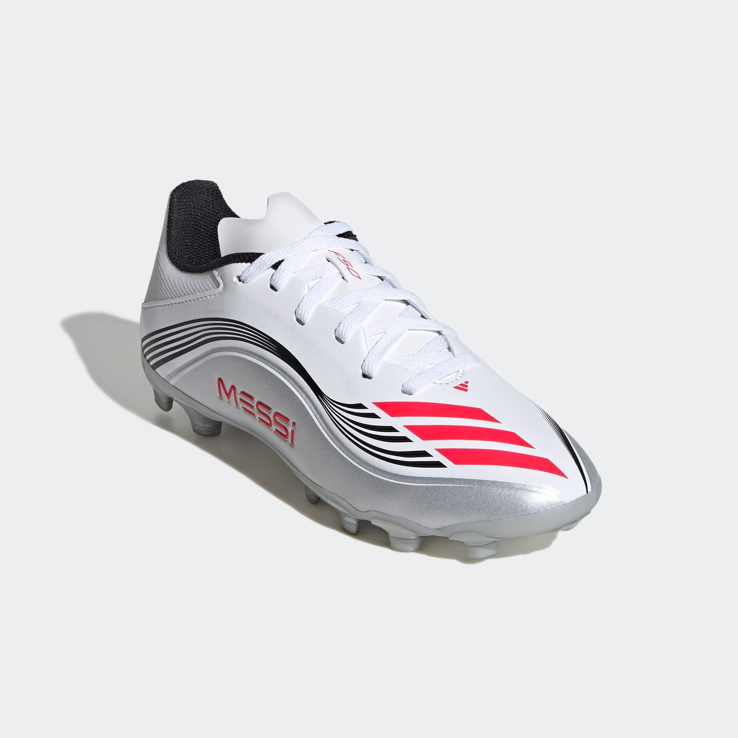 adidas Performance F50 MESSI LEAGUE MULTI-GROUND KINDER Fußballschuh geeignet für Rasen- und Kunstrasenplätze, für Kinder & Jugendliche