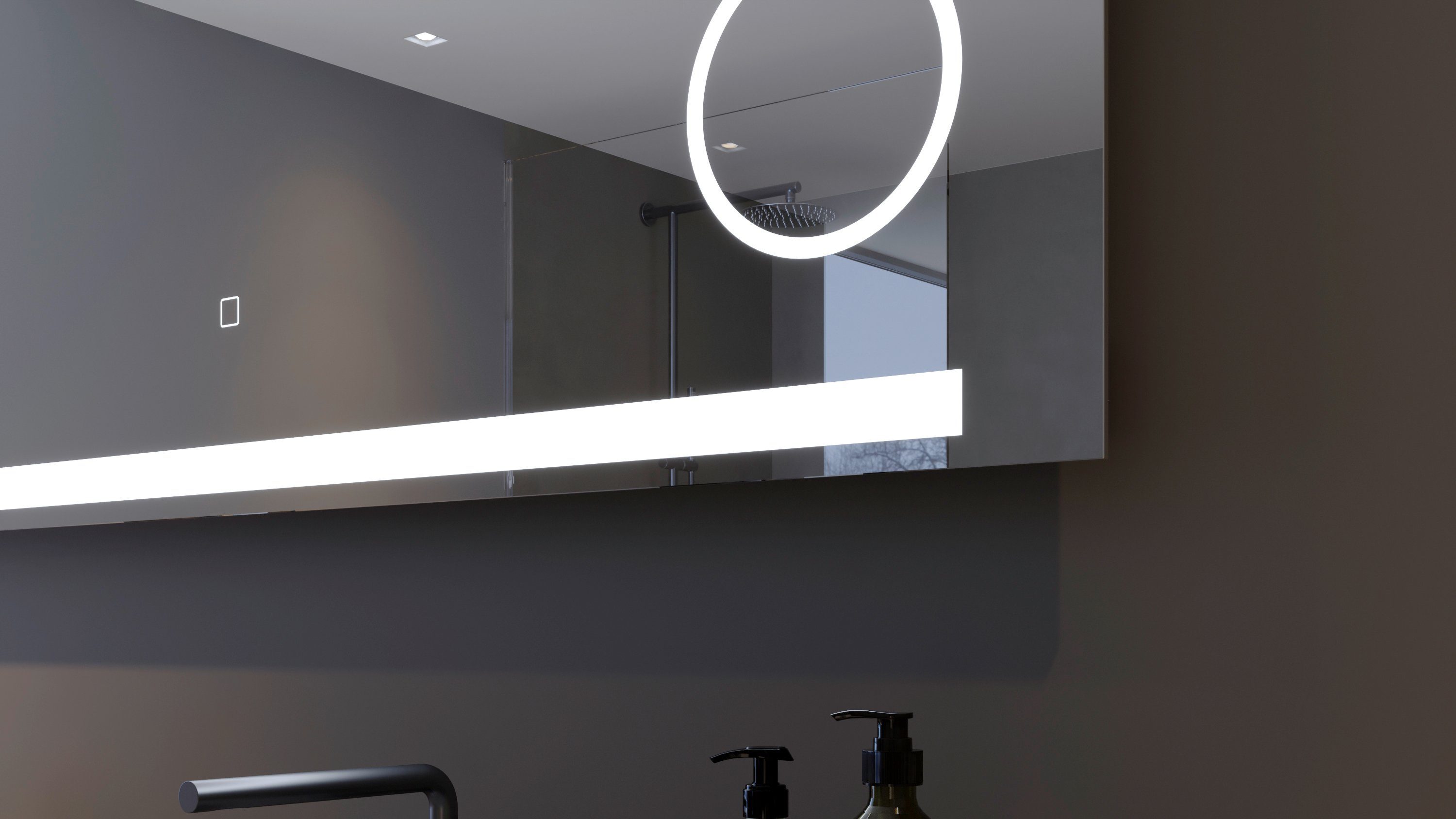 Talos LED-Lichtspiegel King, 160x60 cm, energiesparend