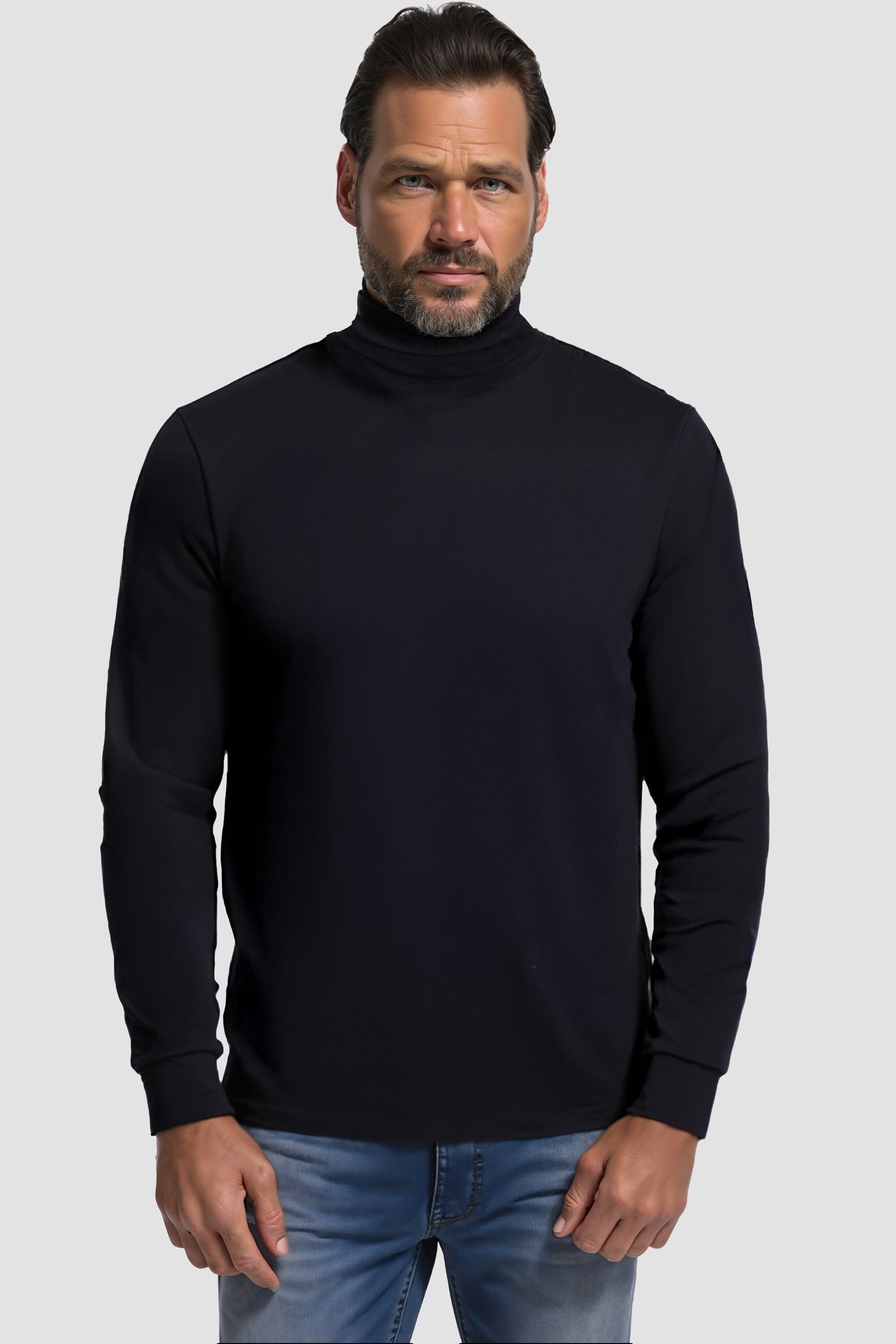 JP1880 T-Shirt JP1880 Rollkragen-Shirt Basic Jersey günstig online kaufen
