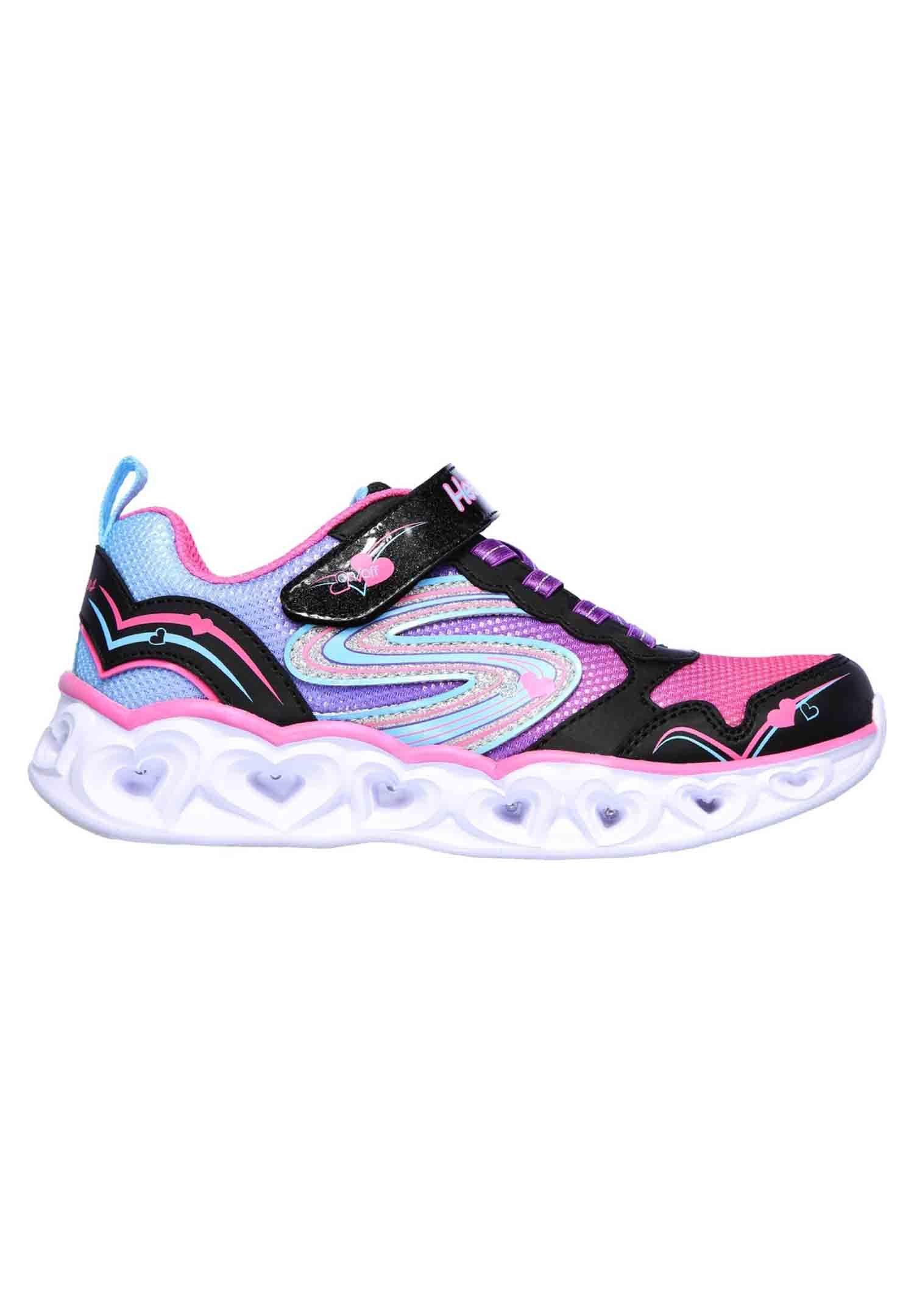 S Heart LOVE Skechers Lights Lights SPARK Sneaker