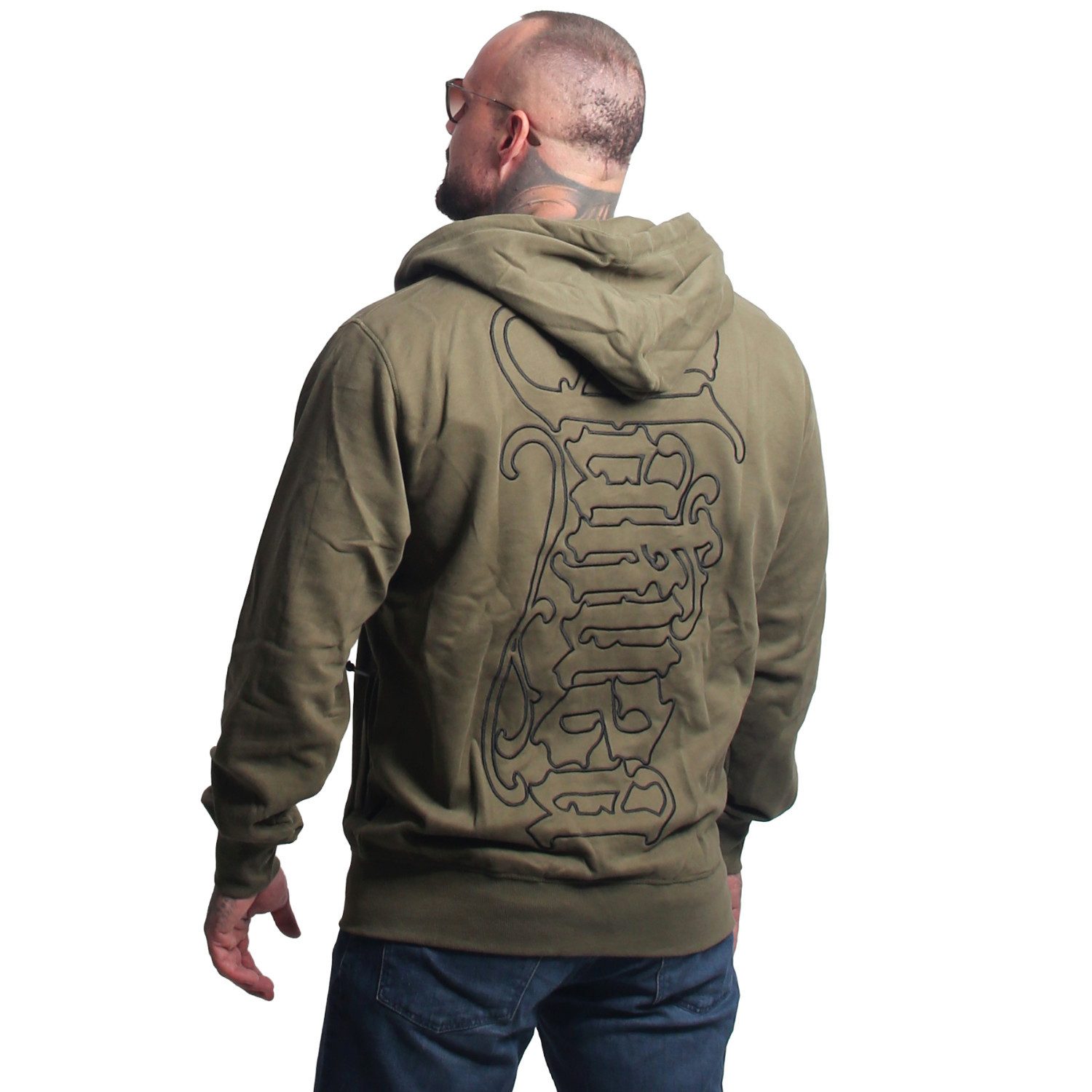 YAKUZA Kapuzensweatjacke Needle