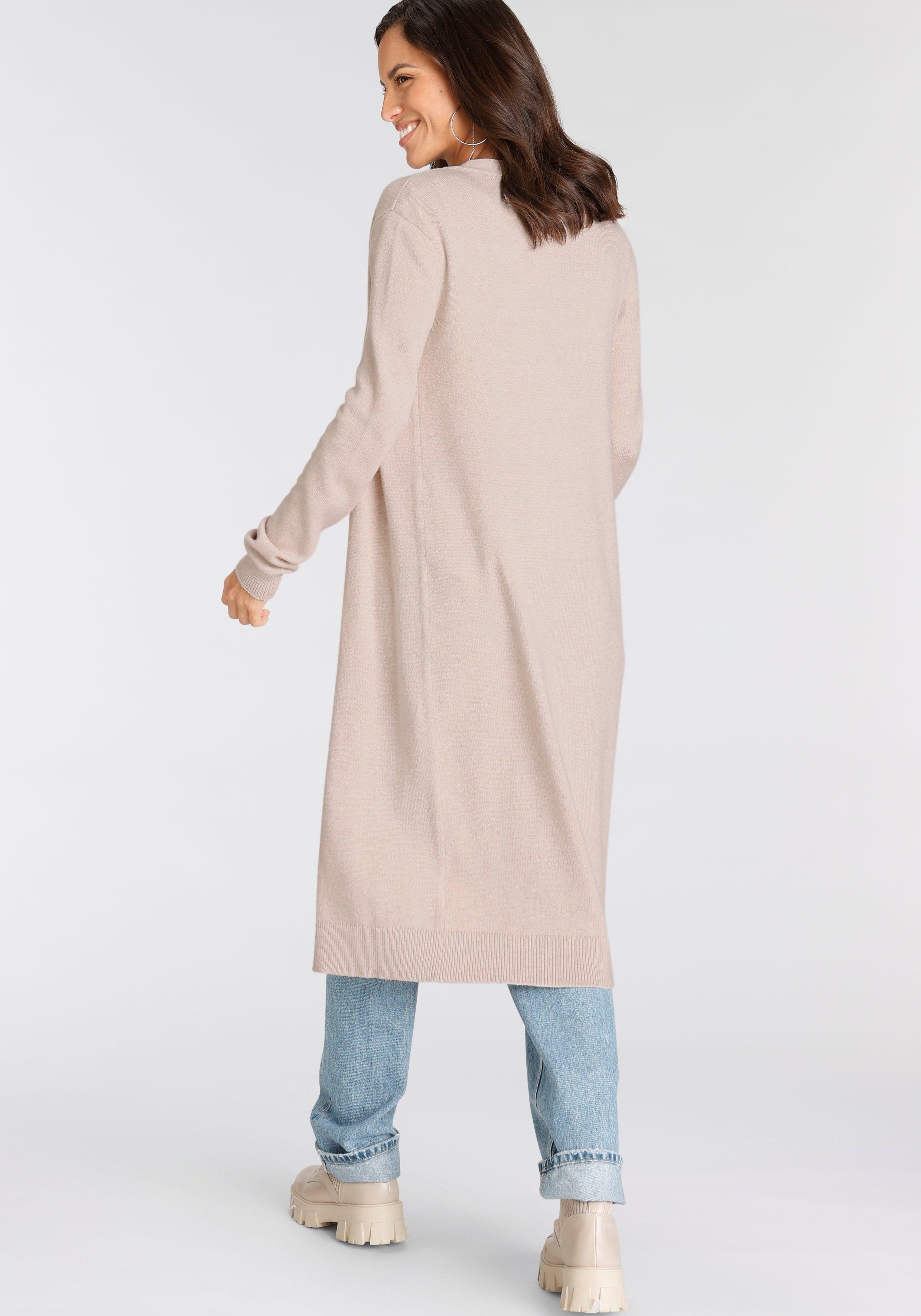 Laura Scott Longstrickjacke aus kuscheliger Strickqualität – Bild 2 von 5
