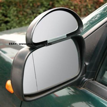 CarStyling Spiegelaufsatz Fahrschulspiegel Toter Winkel Aufsatz Weitwinkelspiegel Aufsatzspiegel