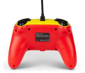 PowerA Pokemon Enhanced Wired Controller Pikachu Pop Art Switch-Controller (Pikachu Pop Art, kabelgebunden, Programmierbare Tasten)