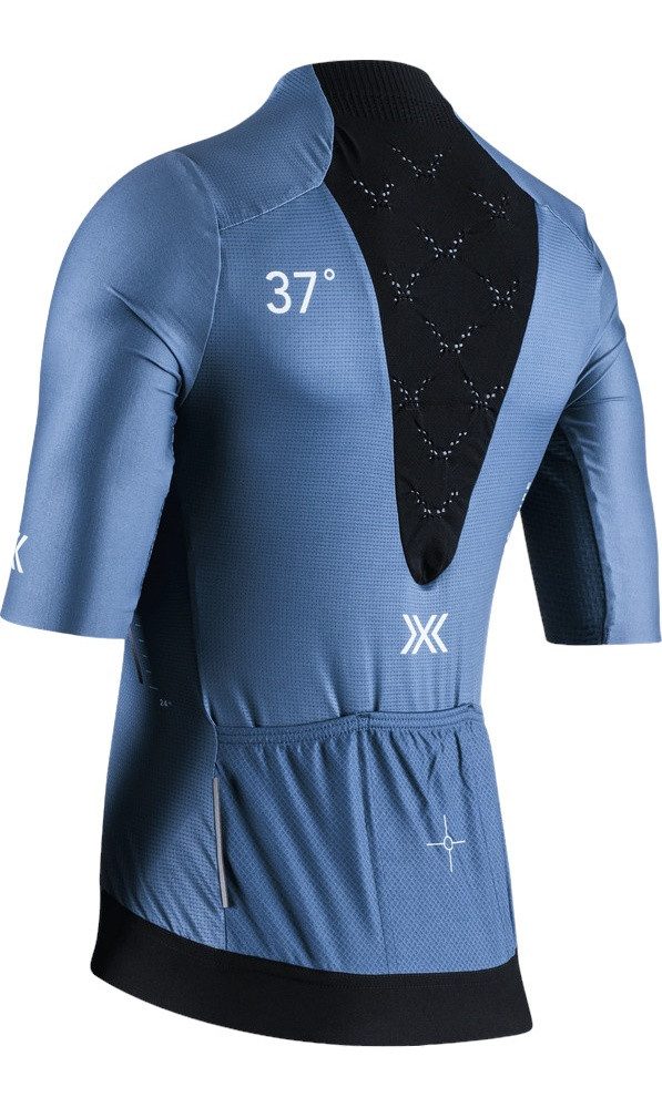 X-Bionic T-Shirt Fahrrad-Shirt Corefusion Aero Jersey (Front-Reißverschluss, leicht)