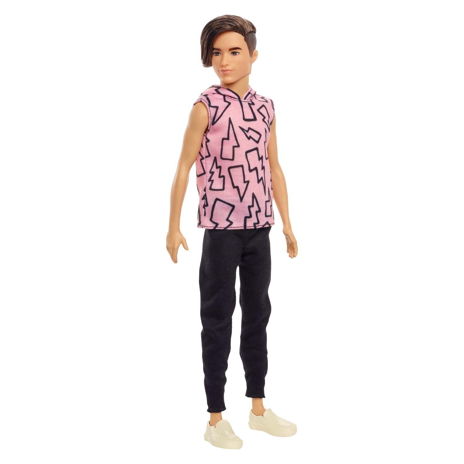 Mattel GmbH Anziehpuppe Barbie Ken Fashionistas Puppe im pinken Hoodie mit günstig online kaufen