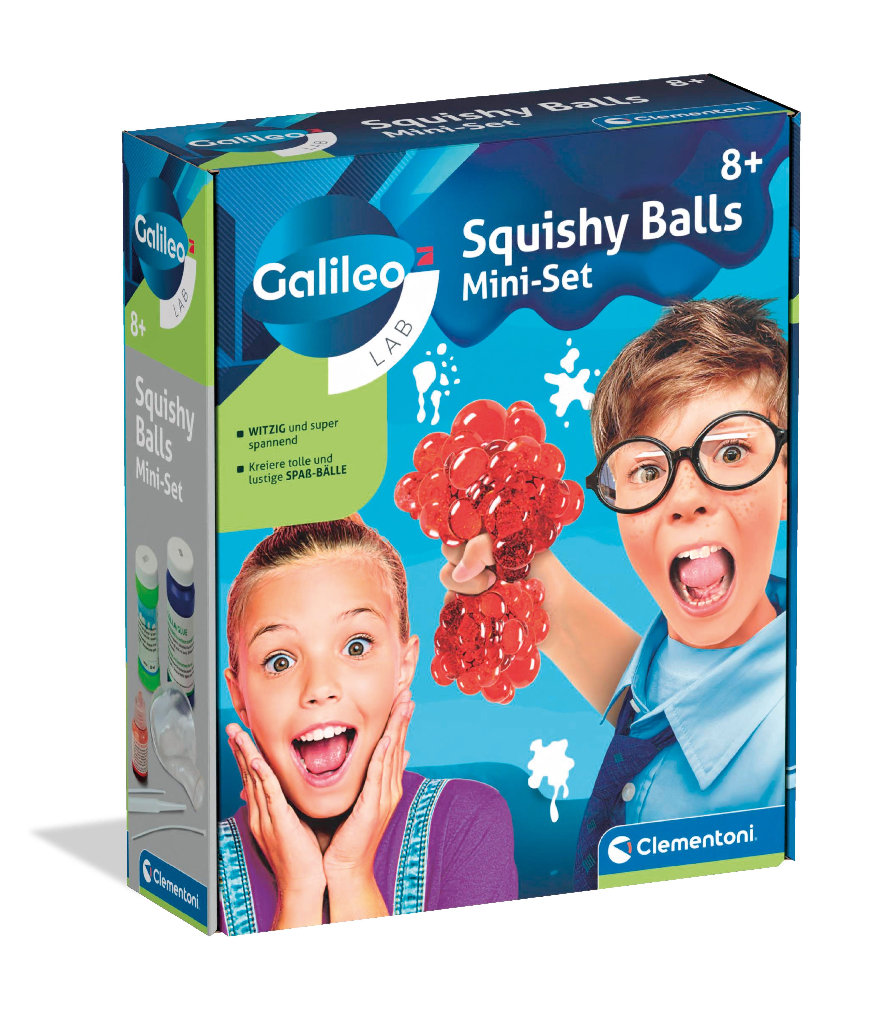 Clementoni® Kreativset Galileo Lab, Squishy Balls, Made in Europe