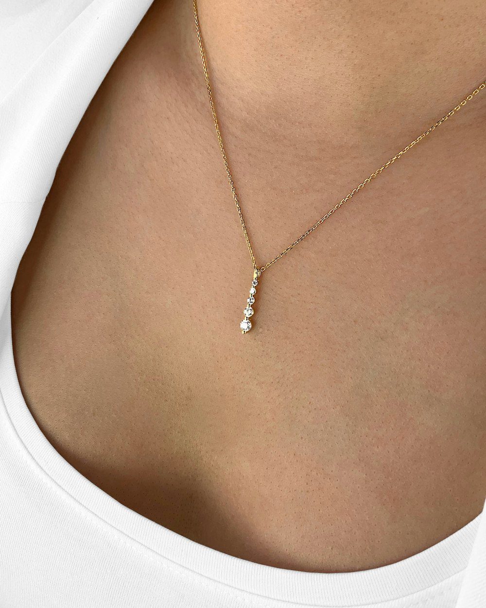 DANIEL CLIFFORD Kette mit Anhänger 'Henna' günstig online kaufen