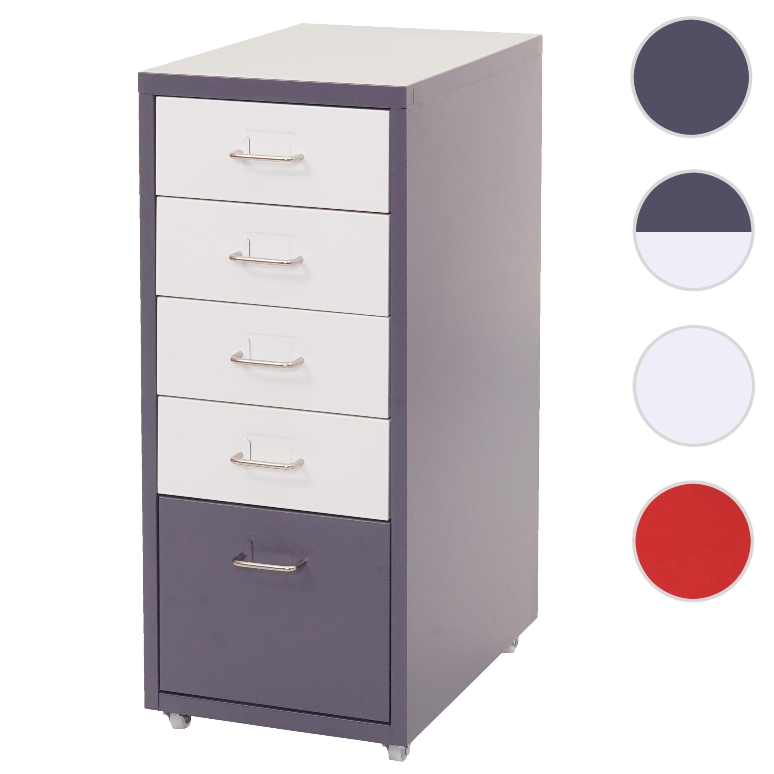 MCW Rollcontainer T851-5, 5 Schubladen mit günstig online kaufen