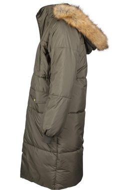 URBAN CLASSICS Winterjacke Urban Classics Damen Ladies Oversize Faux Fur Puffer Coat (1-St)