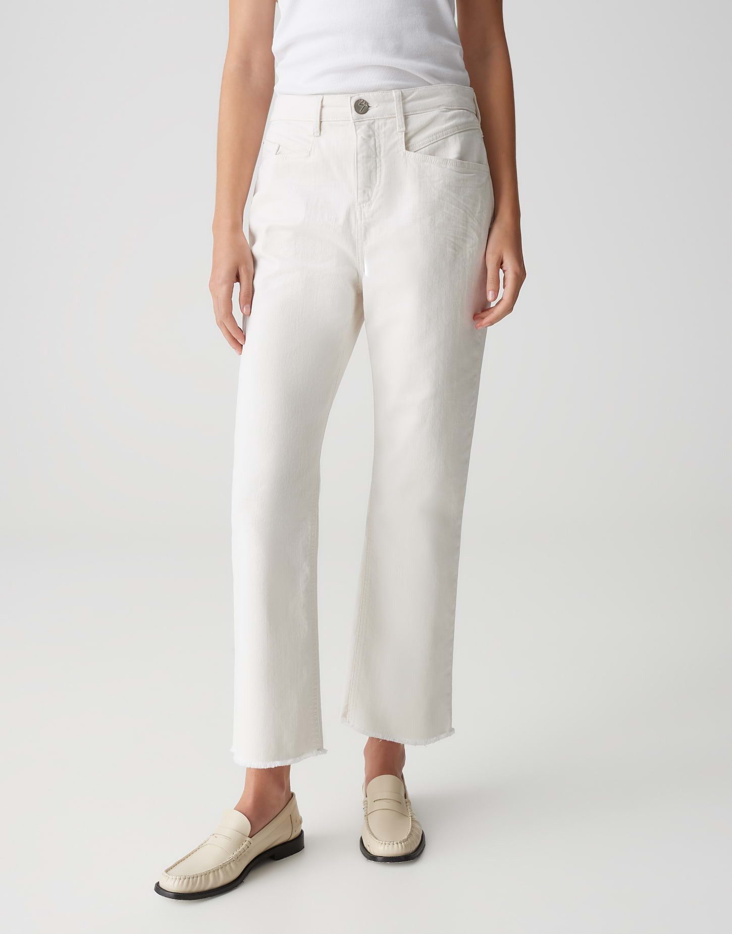 OPUS Boyfriend-Jeans LANI DYNAMIC Mid Rise aus Spanish Cotton Mix günstig online kaufen