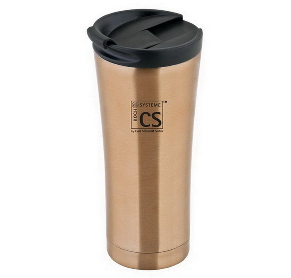 Carl Schmidt Sohn Coffee-to-go-Becher 500 ml Isolierbecher BRILON Термокружка, Einfacher Einhand-Click-Verschluss -Spülmaschinengeeignet