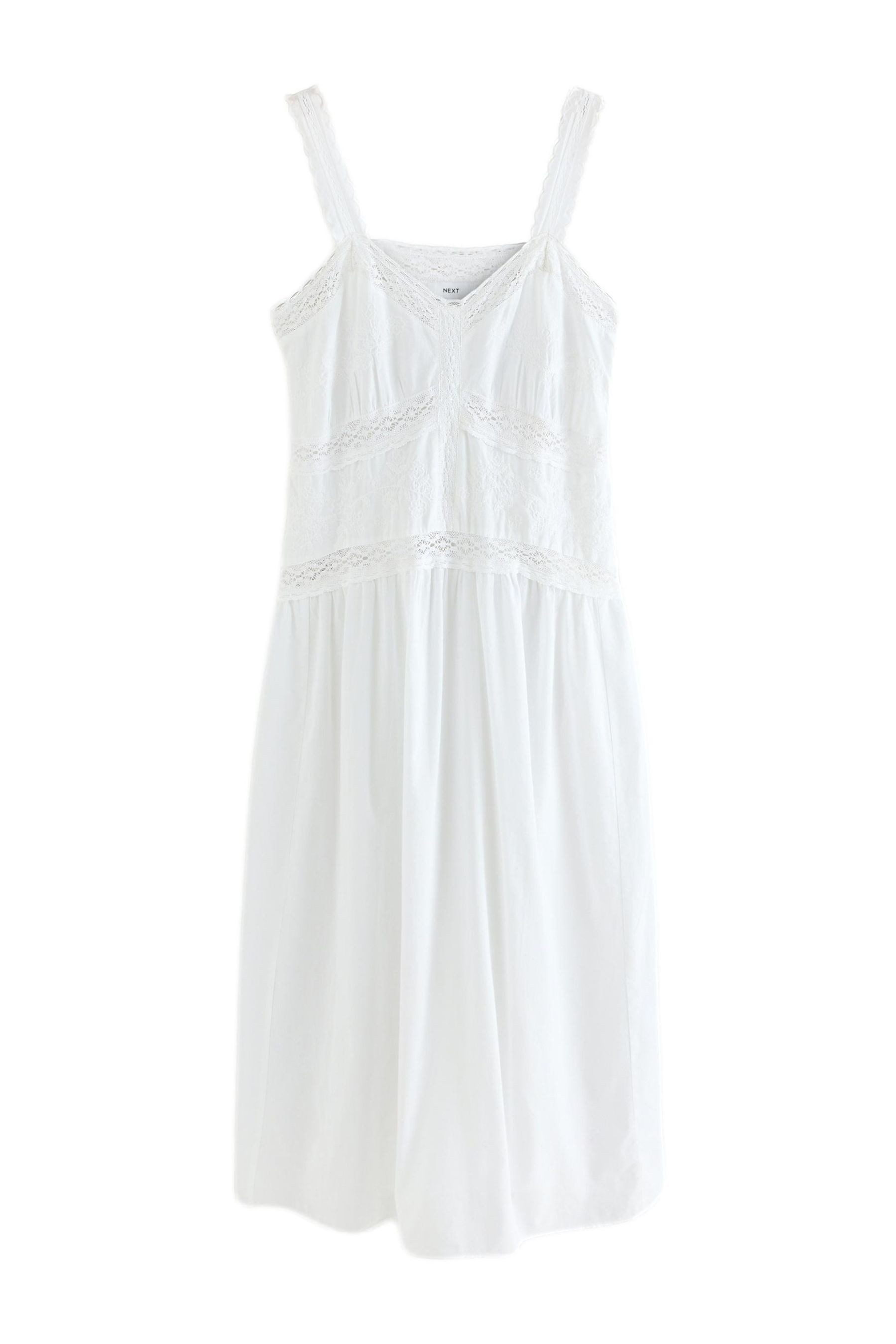 Next Midikleid Besticktes Midikleid mit Trägern günstig online kaufen