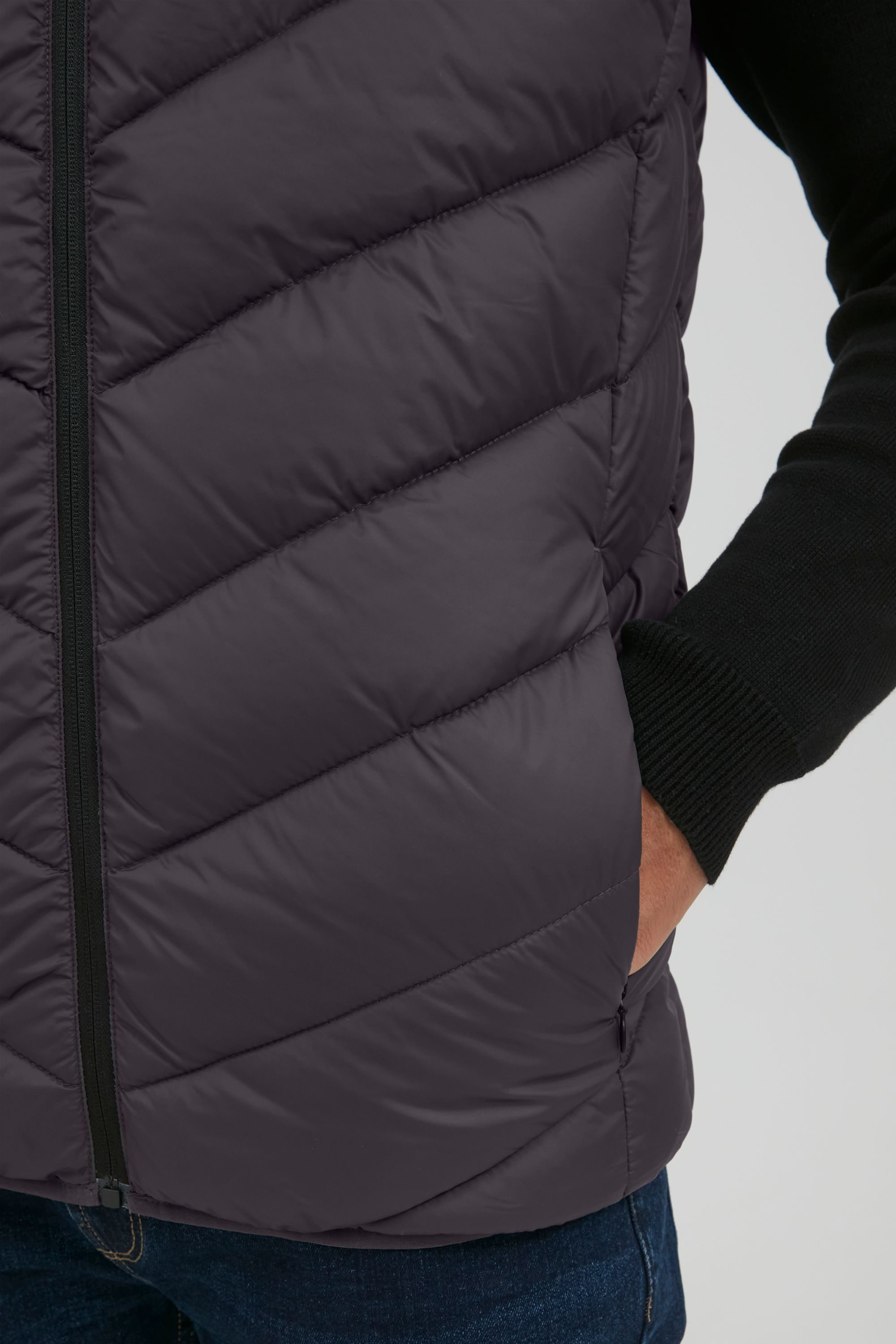 11 Project Steppweste PRFiepko Steppweste mit Kapuze