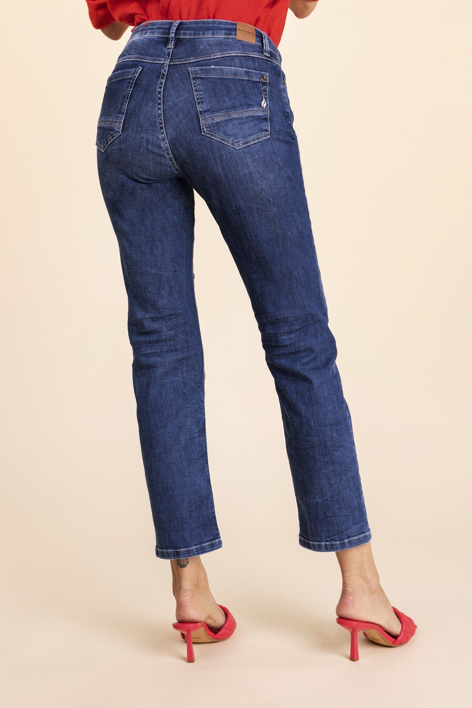 BLUE FIRE Stretch-Jeans BLUE FIRE JULIE stone used 1147.242