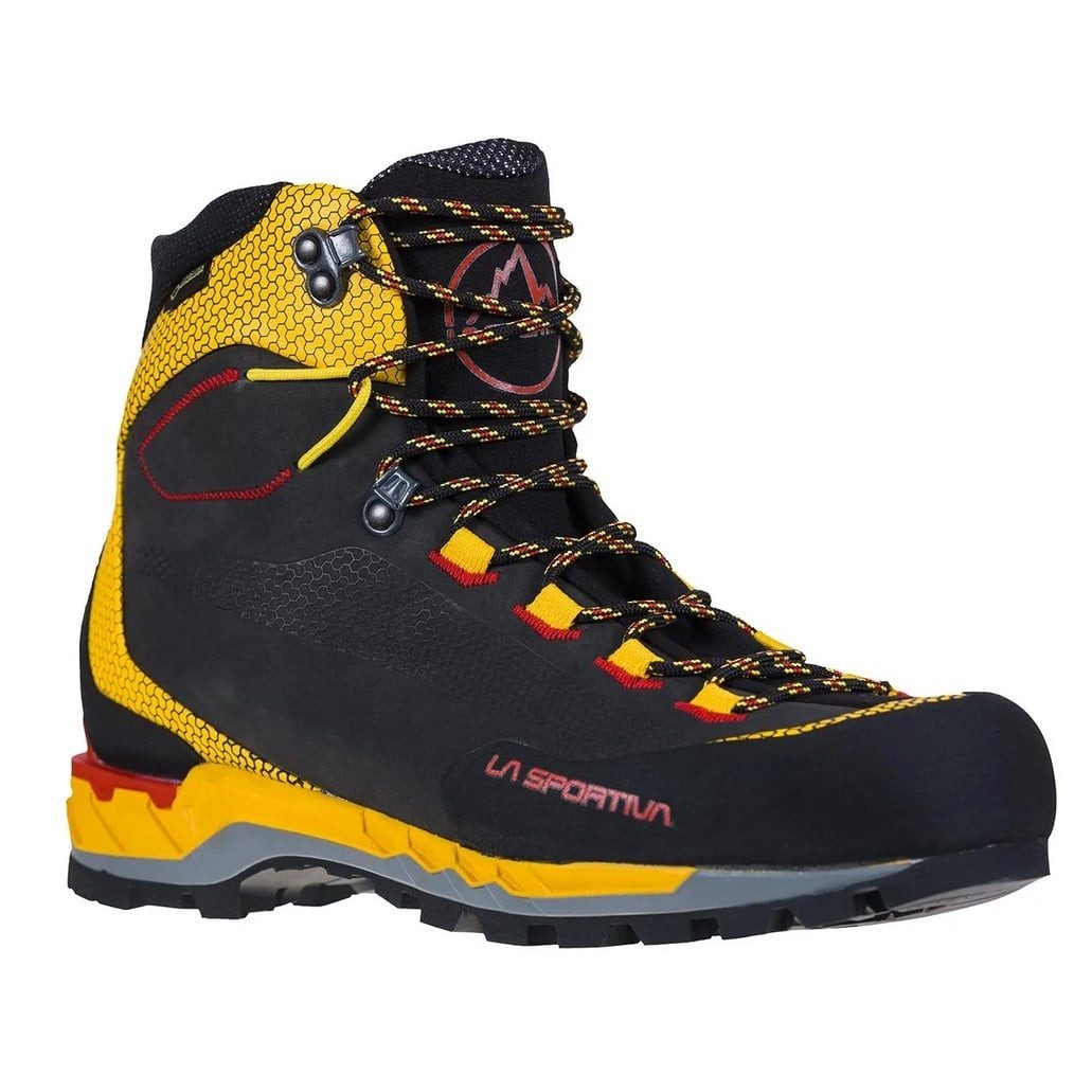 Trango Tech Leather GTX (Nubukeder, wasserdicht) schwarz/gelb Herren Wanderschuh