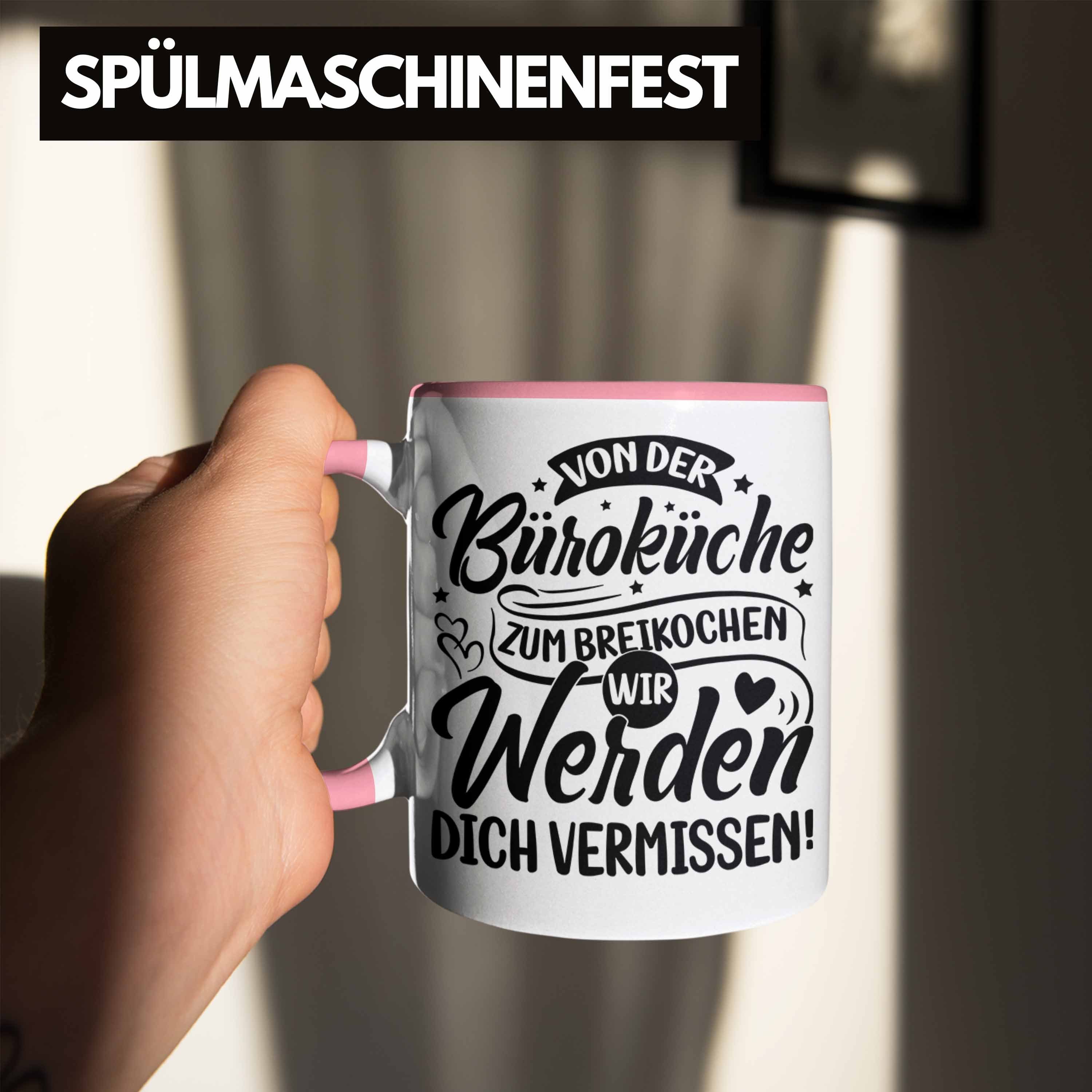 Kaffeetasse Tasse Mutterschutz Geschenk Kollegi Trendation Rosa Tasse Abschied Mutterschutz