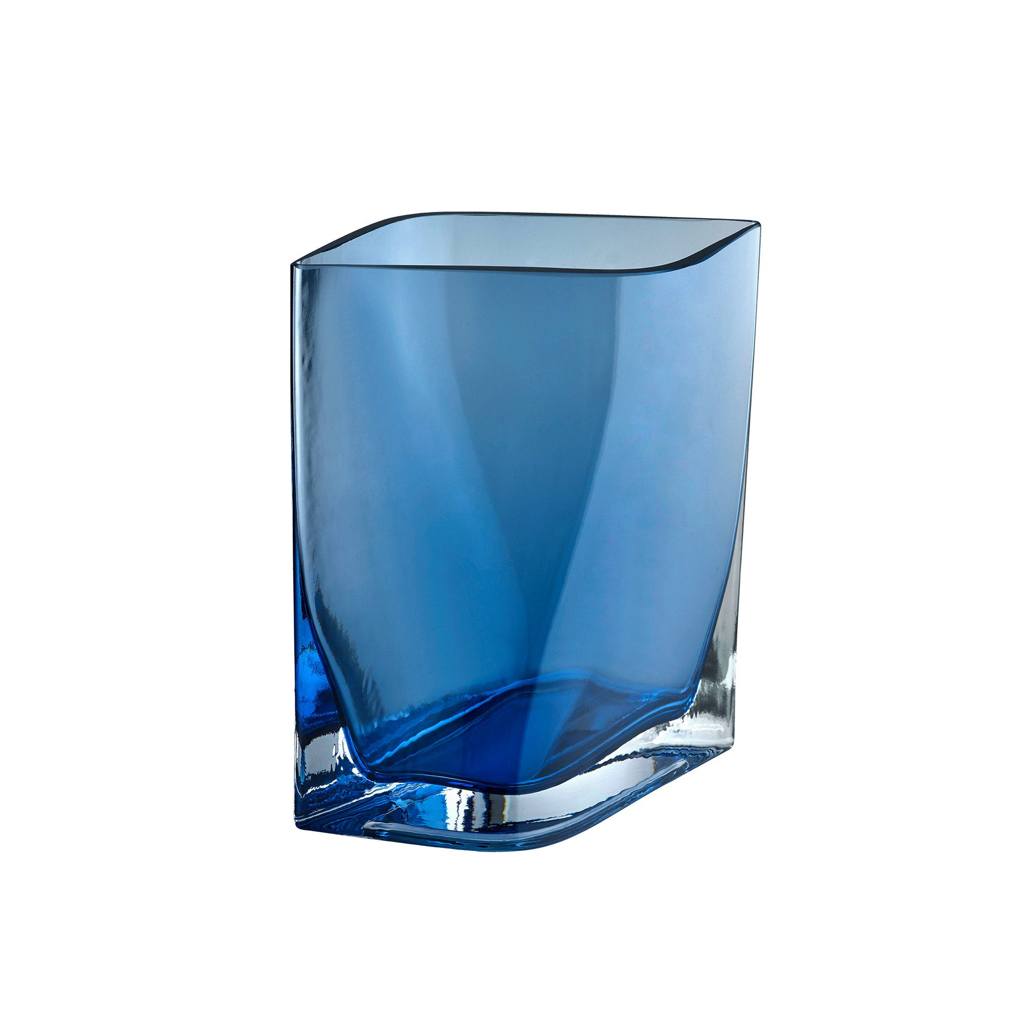 blomus Dekovase -DUASIS- Vase, Blumenvase, Keramikvase: modernes Design (1x Vase), Skulpturale Glasvase, Farbspiel, Handgefertigt, Unikat
