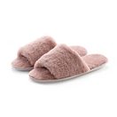 Vivance Pantolette, Pantoffel, Hausschuh mit kuscheligem, warmen Fellimitat VEGAN