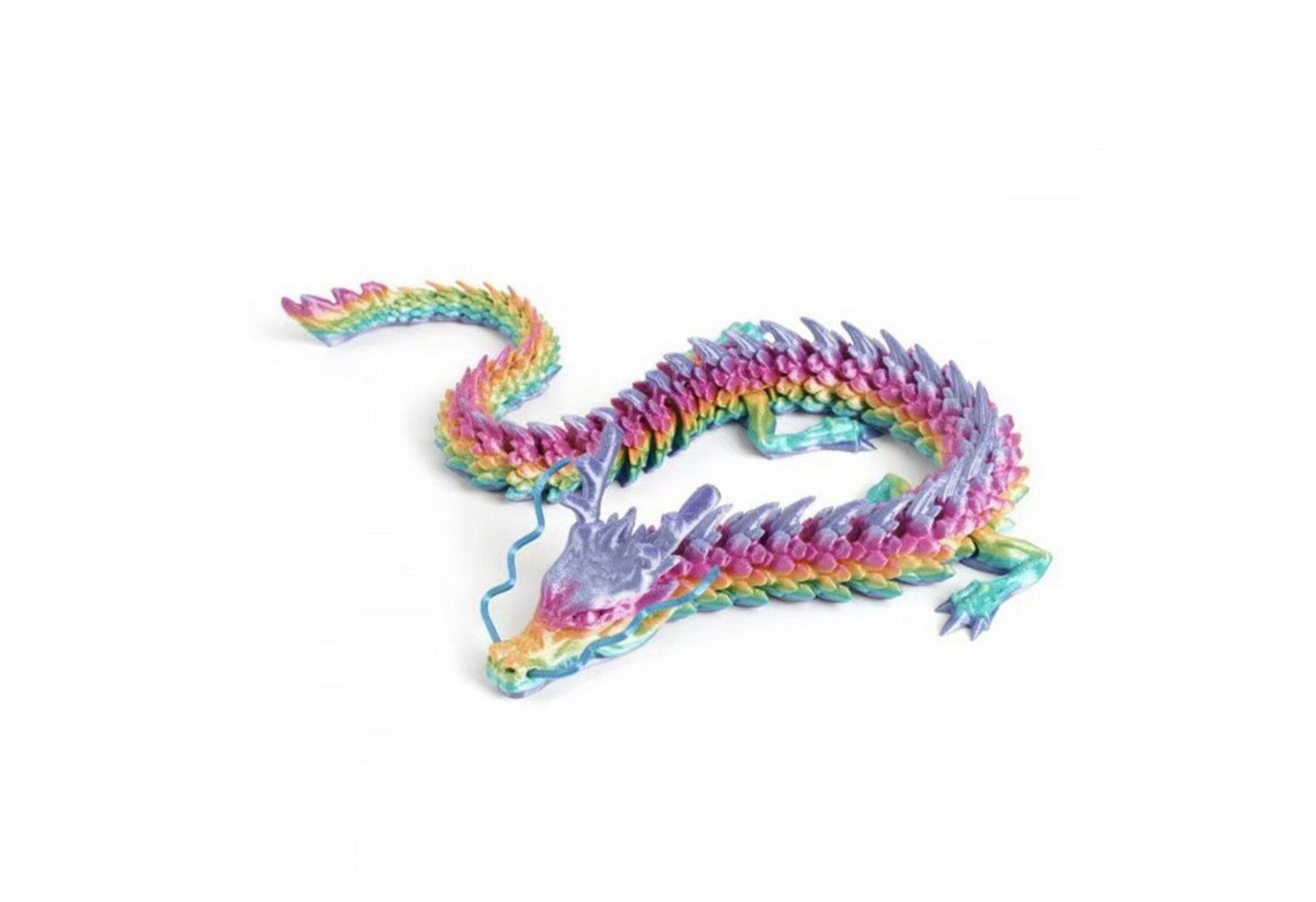 Jumpeak Tierfigur 3d drache,3d tiere,drache 3d druck,drachen figuren,drachen spielzeug (8 Farben, 5 Größen), tiere figuren,tiere spielzeug,Kinderspielzeug,Weihnachtsgeschenke