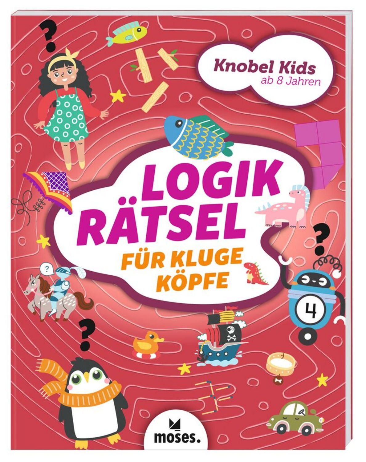 Knobel-Kids - Logikrätsel für kluge Köpfe / Elizabeth Golding