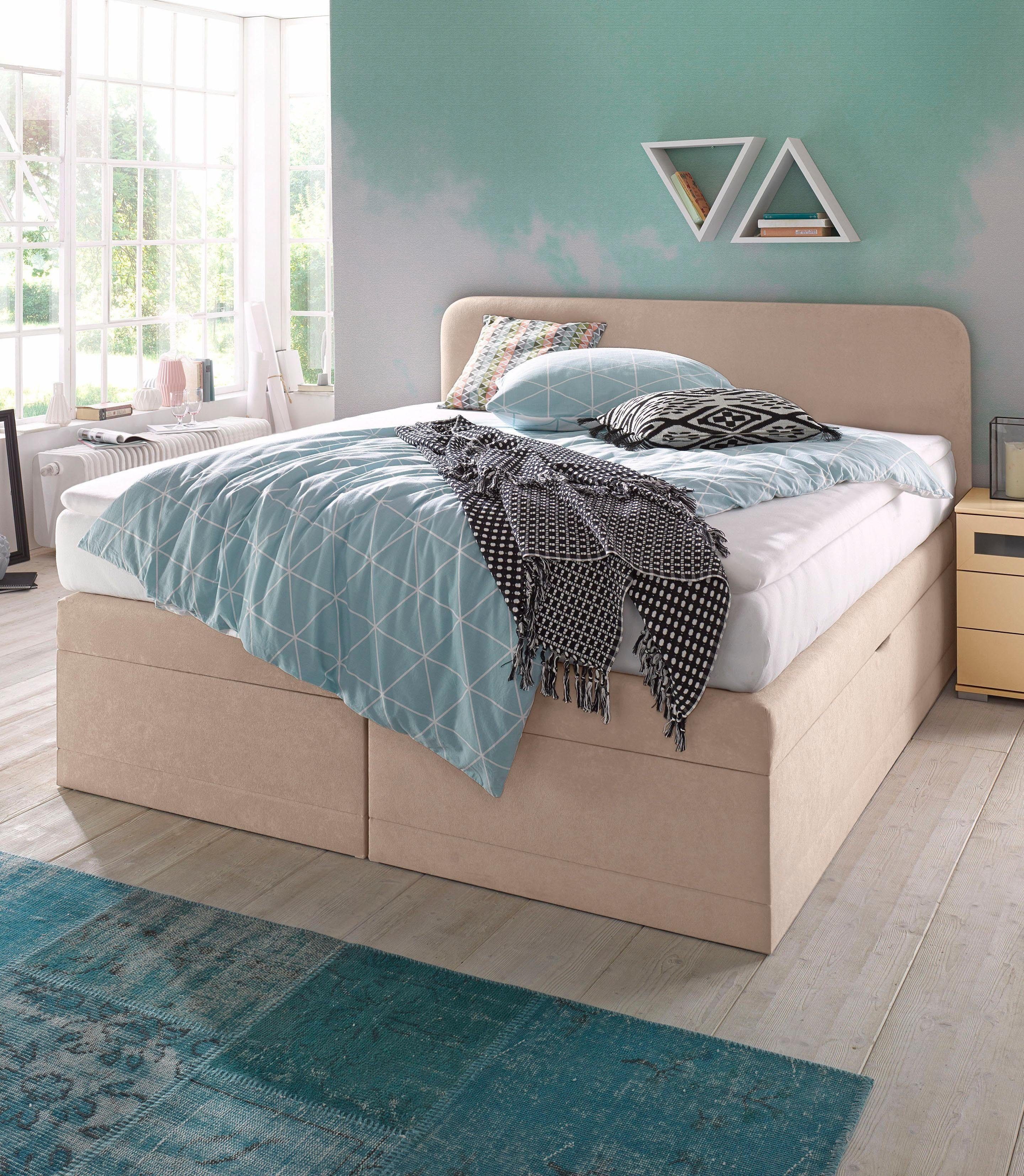 Westfalia Schlafkomfort Boxspringbett, wahlweise mit Bettkasten günstig online kaufen