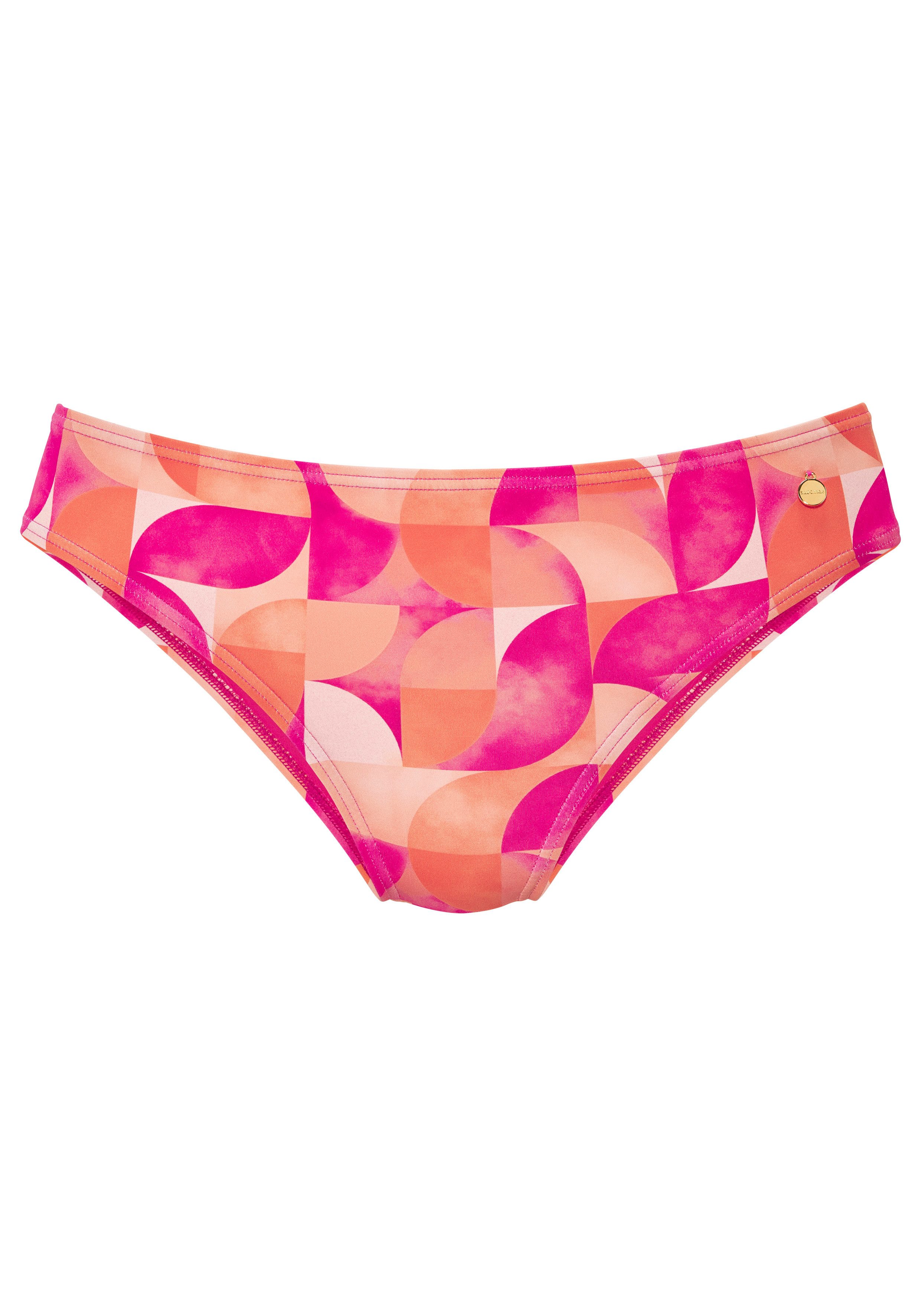 LASCANA Bikini-Hose Tilly mit modernem Allover-Print