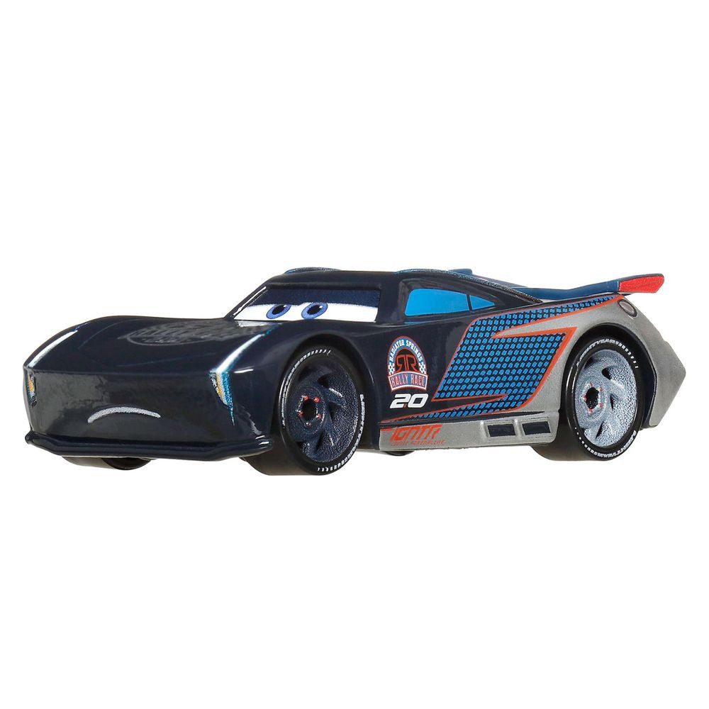 Disney Cars Spielzeug-Rennwagen Jackson Storm JDG52 Disney Cars Race & Rescue Die-Cast 1:55