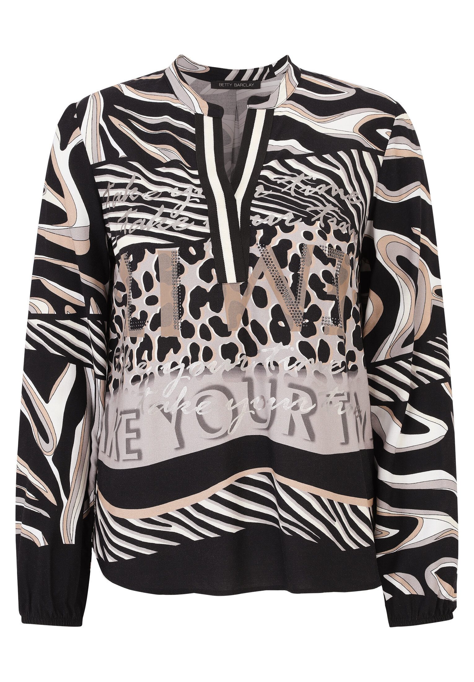 Betty Barclay Longbluse Damen mit Stehkragen