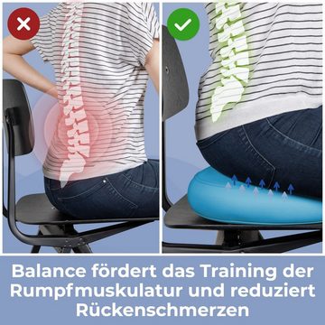 EVEREST FITNESS Balancekissen Balancekissen für Balance und Rückenschmerzen
