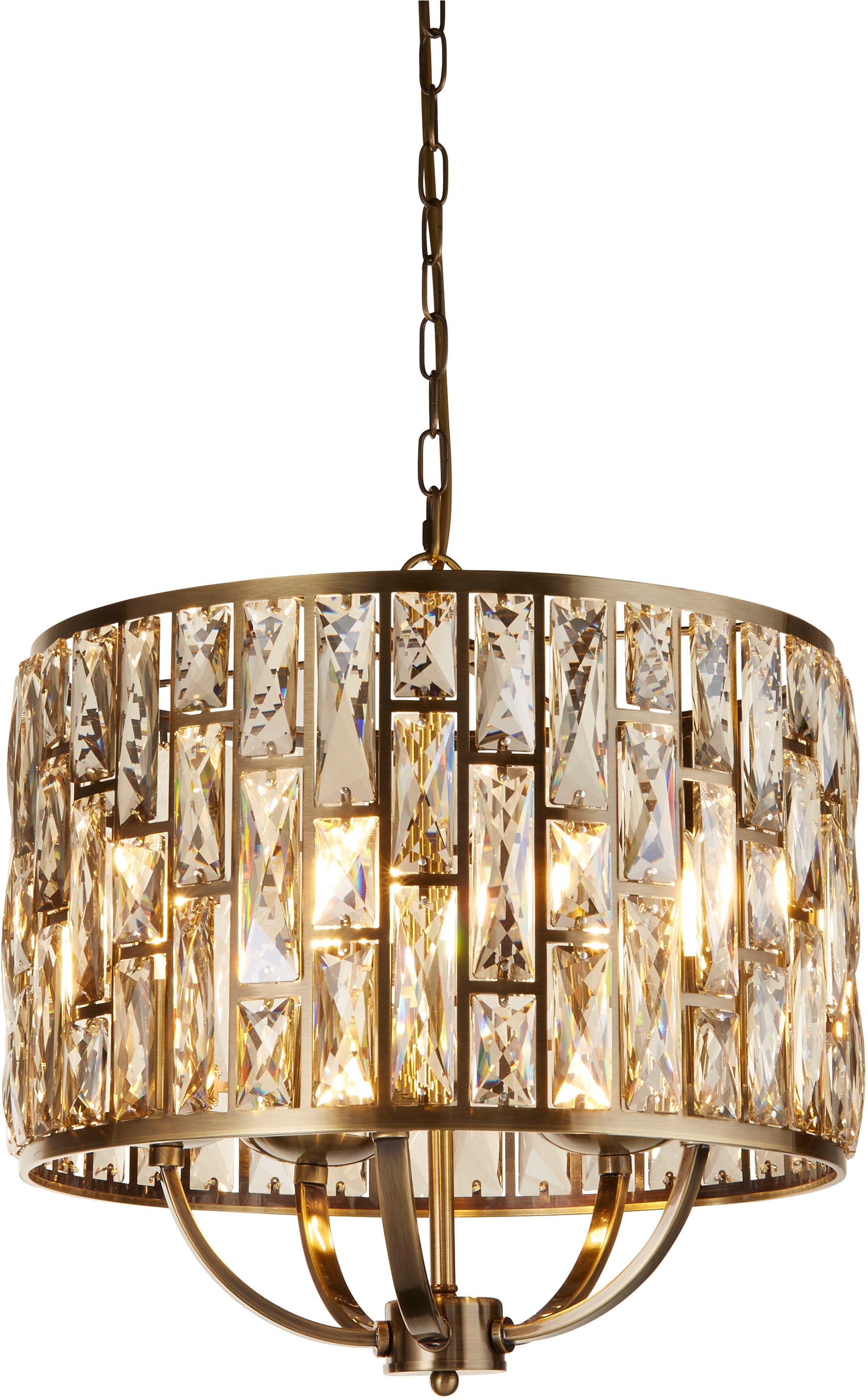 Searchlight Hängeleuchte Hängeleuchte Bijou, 5-flammig, ohne Leuchtmittel, Glamourös