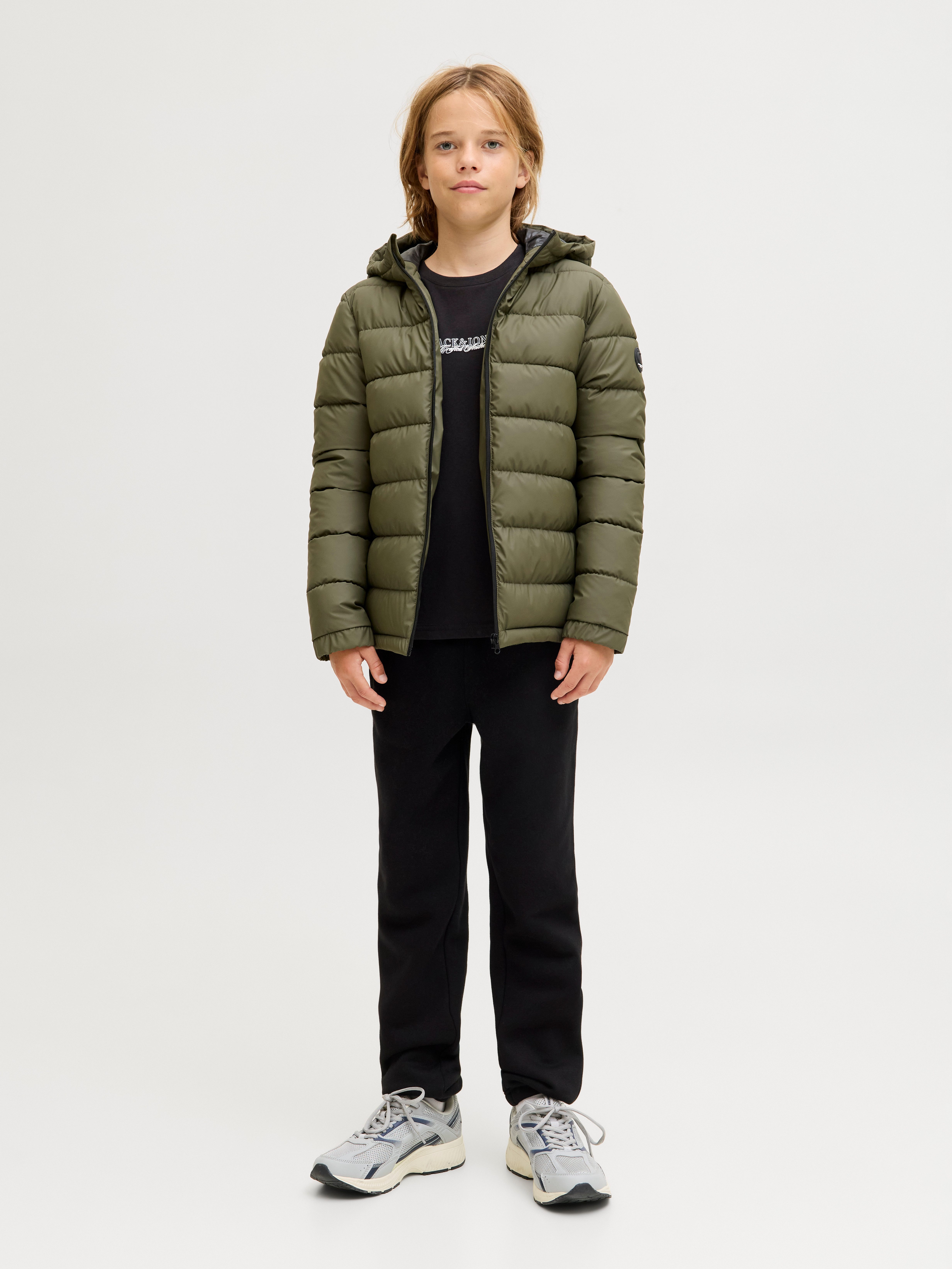 Jack & Jones Junior Steppjacke JCOPOINT PU PUFFER JACKET BF JNR