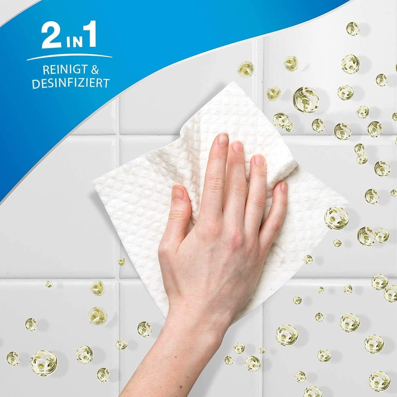 SAGROTAN Blütenfrische & Frischtraum 4 x 1,5l Allzweckreiniger (Multipack, [4-St. entfernt 99,9% der Bakterien für kraftvolle Boden- und Oberflächenreinigung)