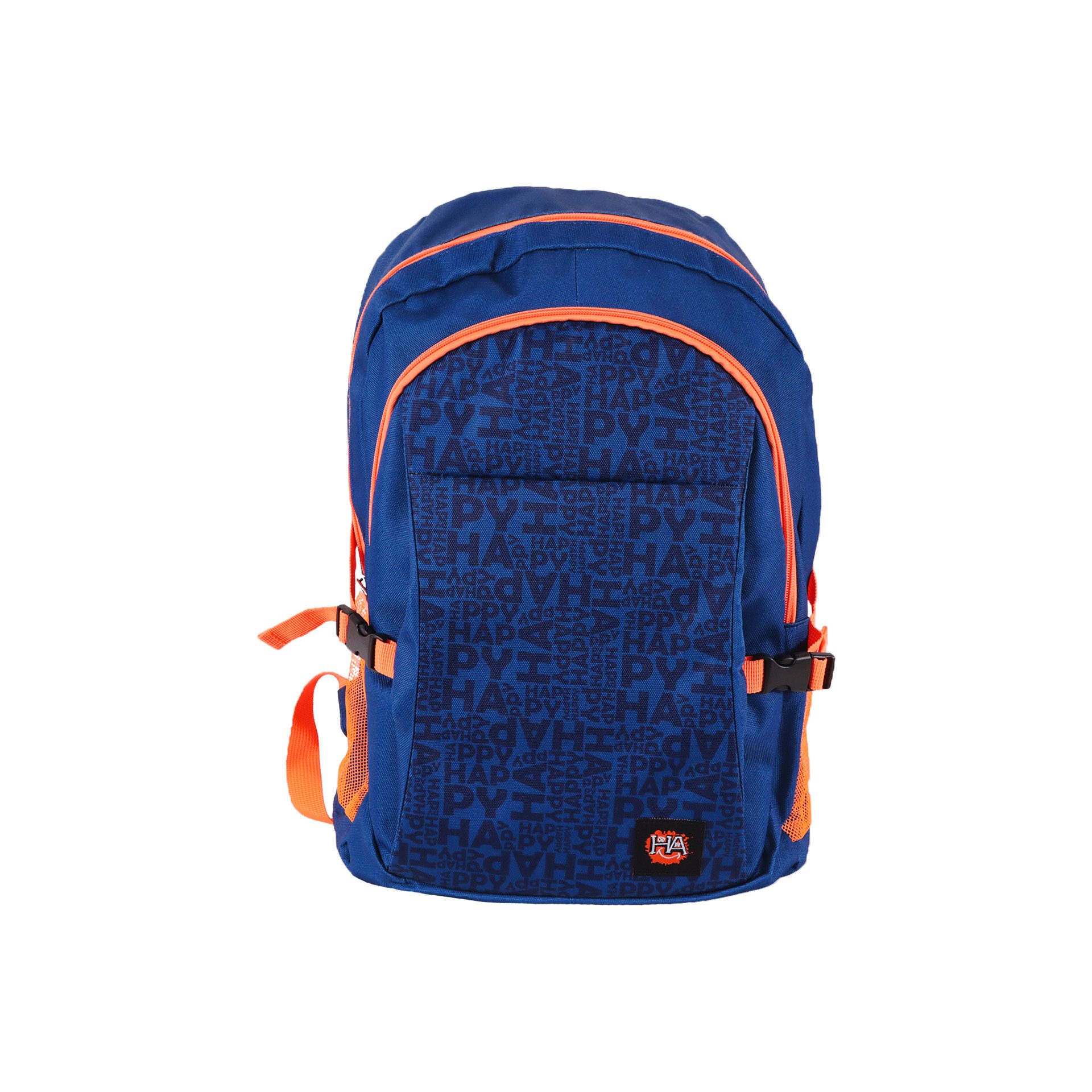 BIGGDESIGN Rucksack Biggdesign Moods Up Happy Laptop-Rucksack – Dunkelblau, modern