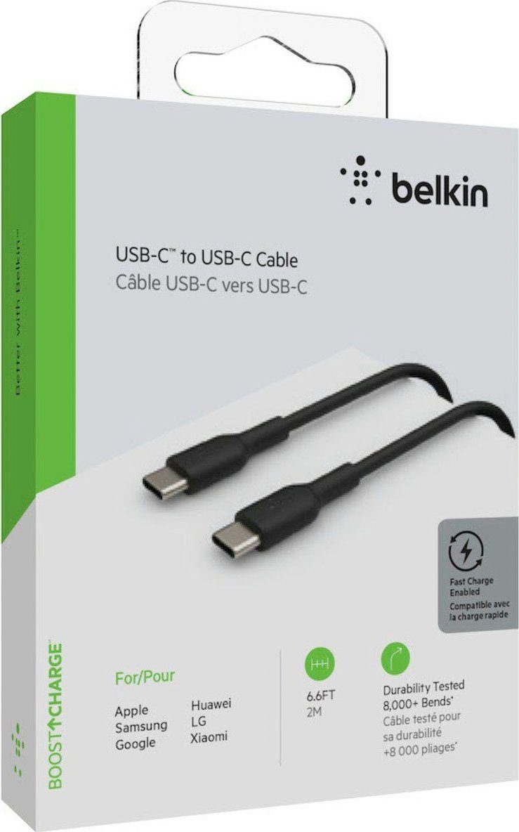 Belkin USB-C/USB-C Kabel PVC, 2m USB-Kabel, USB-C, USB-C (200 cm)