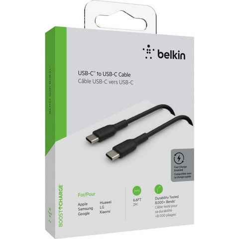 Belkin USB-C/USB-C Kabel PVC, 2m USB-Kabel, USB-C, USB-C (200 cm)
