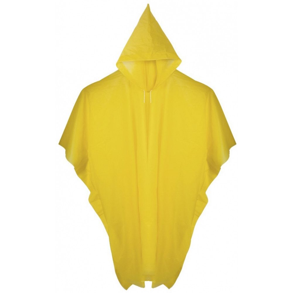Regenverdeck Hama Regenponcho gelb für Outdoor-Aktivitäten.