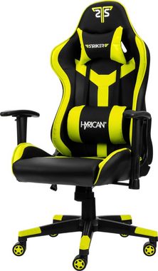 Hyrican Gaming-Stuhl Striker Gaming-Stuhl "Copilot" Gamingstuhl + Stuhlunterlage (Set), Bodenschutzmatte 1100x1100x2mm