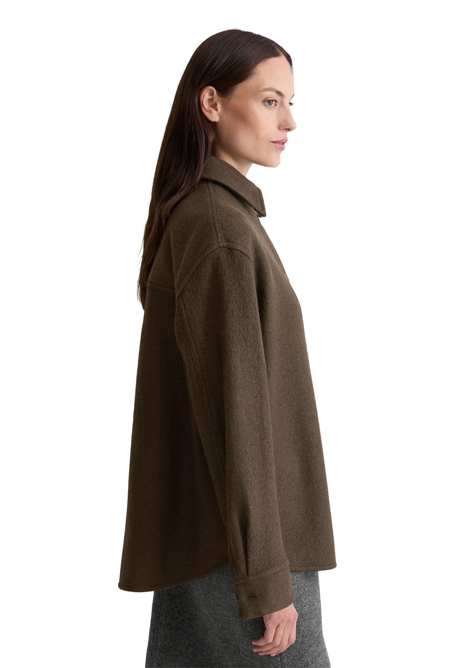 Marc O'Polo Kurzjacke aus Boiled Wool günstig online kaufen