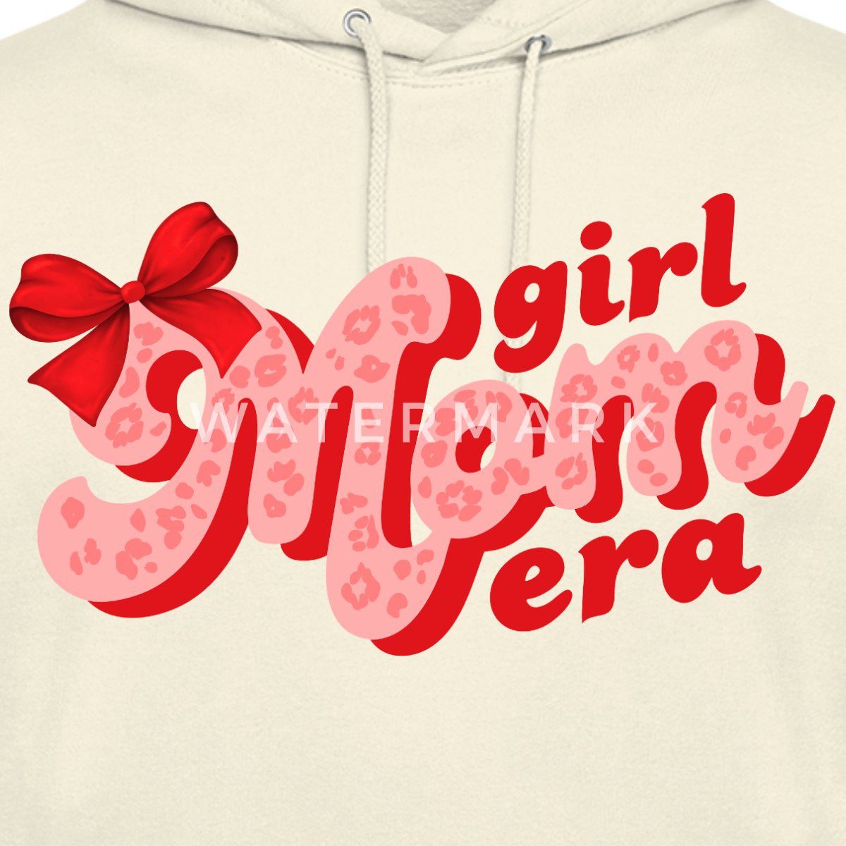 Spreadshirt Hoodie Girl Mom Era Trendiges Mama Motiv Mit Schleife Unisex Hoodie (1-tlg)