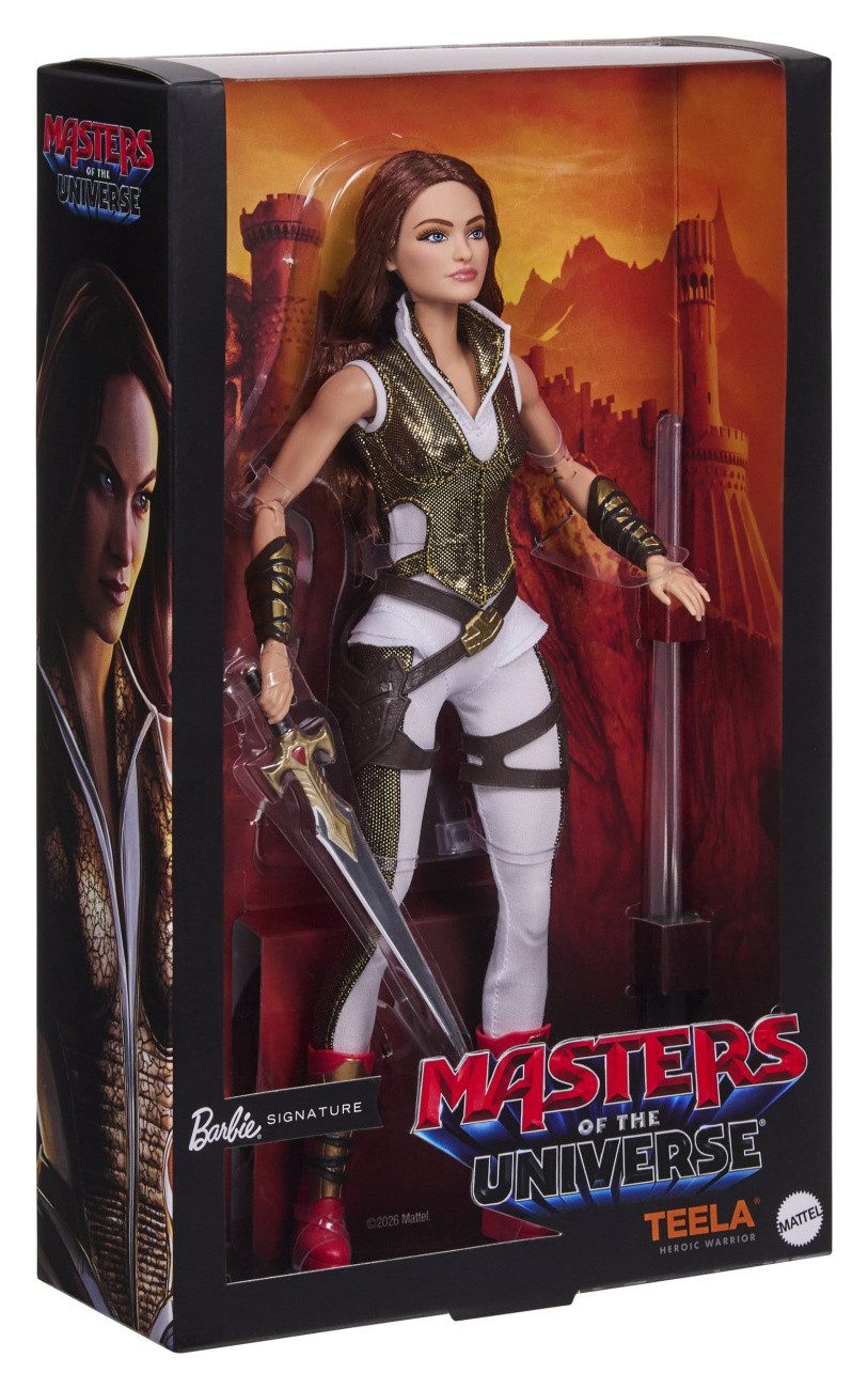 Mattel® Anziehpuppe Masters of the Universe Movie 2026 Barbie Signature Puppe Teela 30 cm