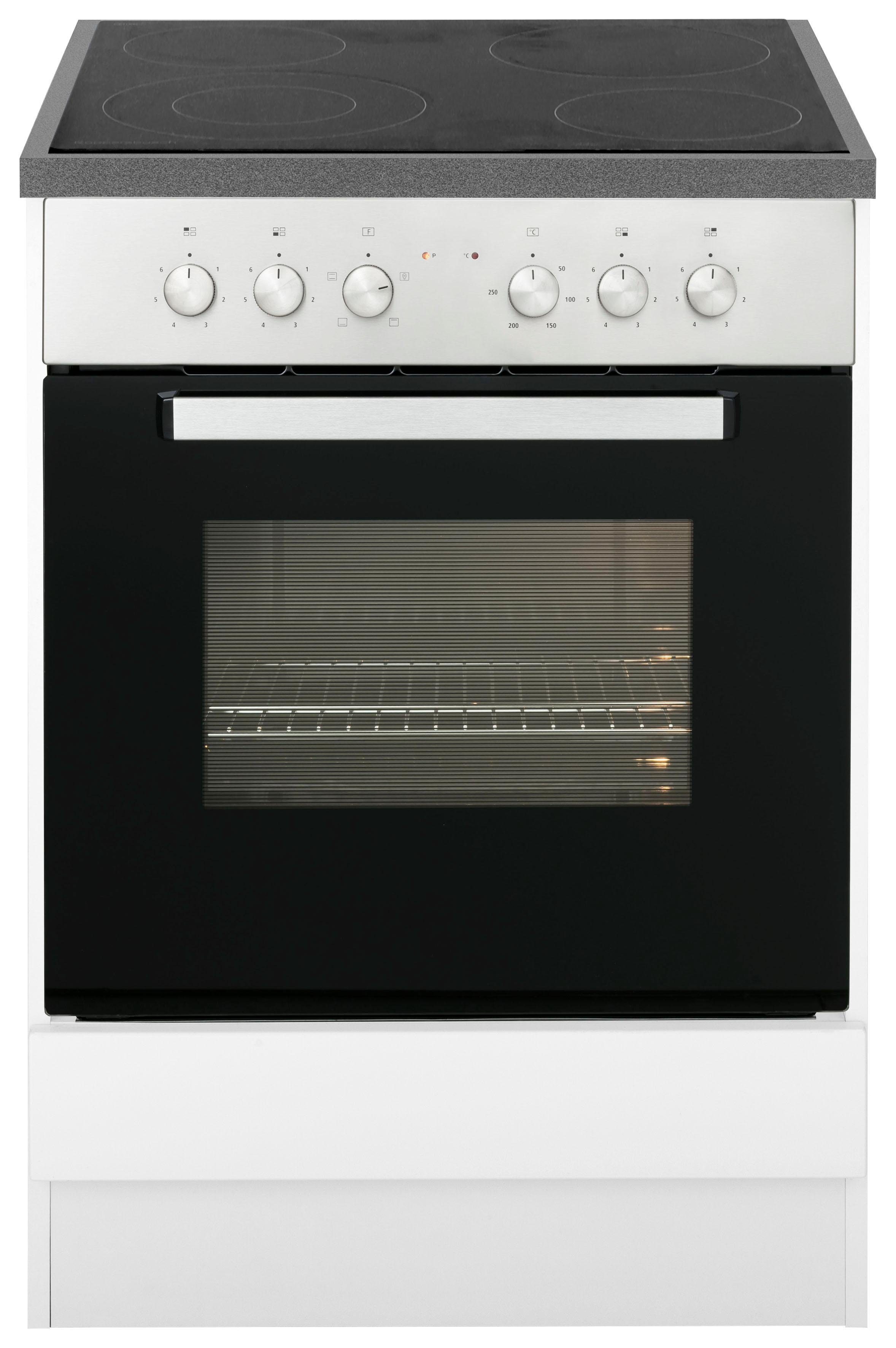 KOCHSTATION Herdumbauschrank KS-Tulsa 60 cm breit, für Einbau-Herdset