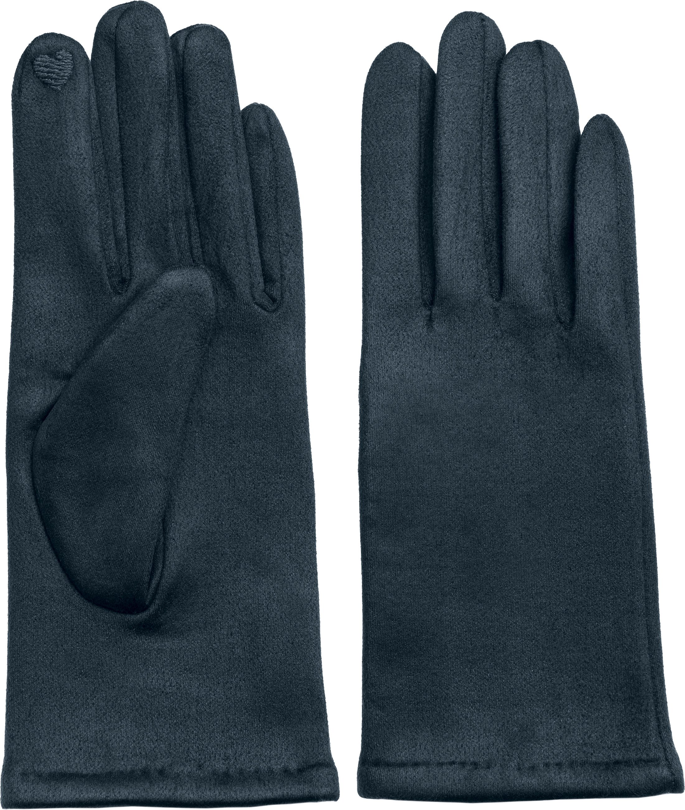 Caspar Strickhandschuhe GLV013 klassisch elegante uni Damen Winter Handschuhe