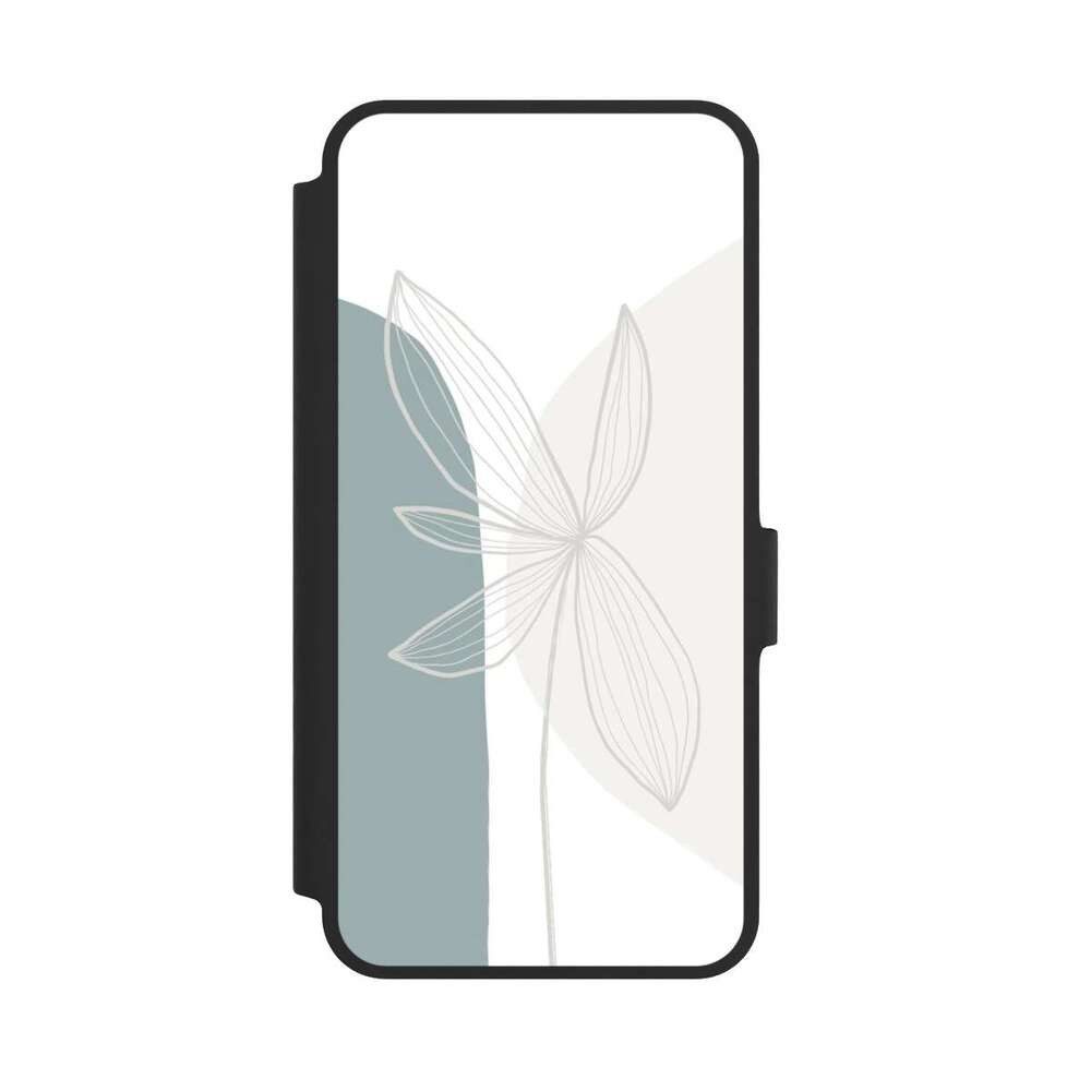 NIVOCASE Handyhülle Blume Boho Pastell Flower and Shapes No 3-Anastasia Sawall, Samsung Galaxy A36 5G Klapphülle Handyhülle aus Kunst Leder