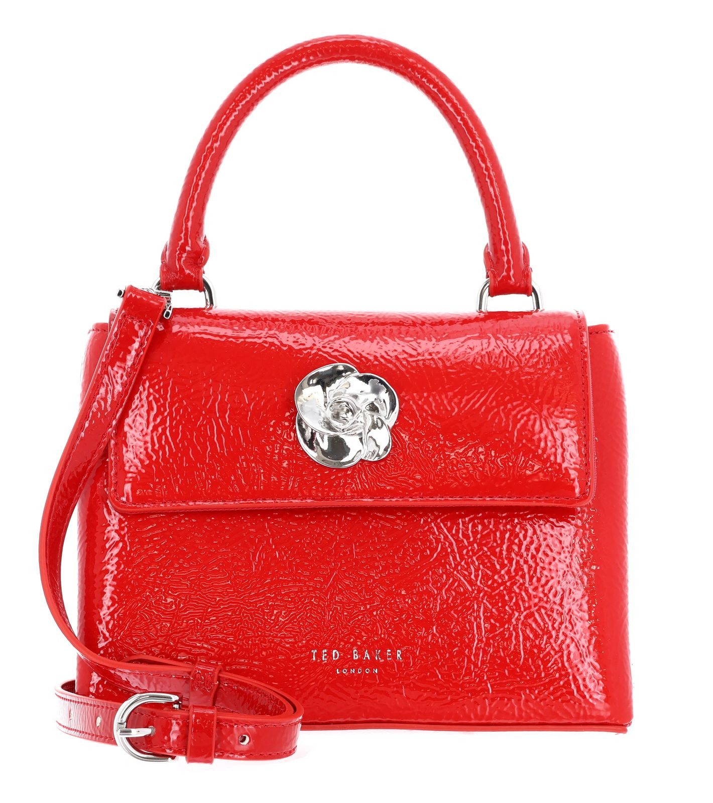Ted Baker Umhängetasche Rose Detail Mini Top Crinkle Bag