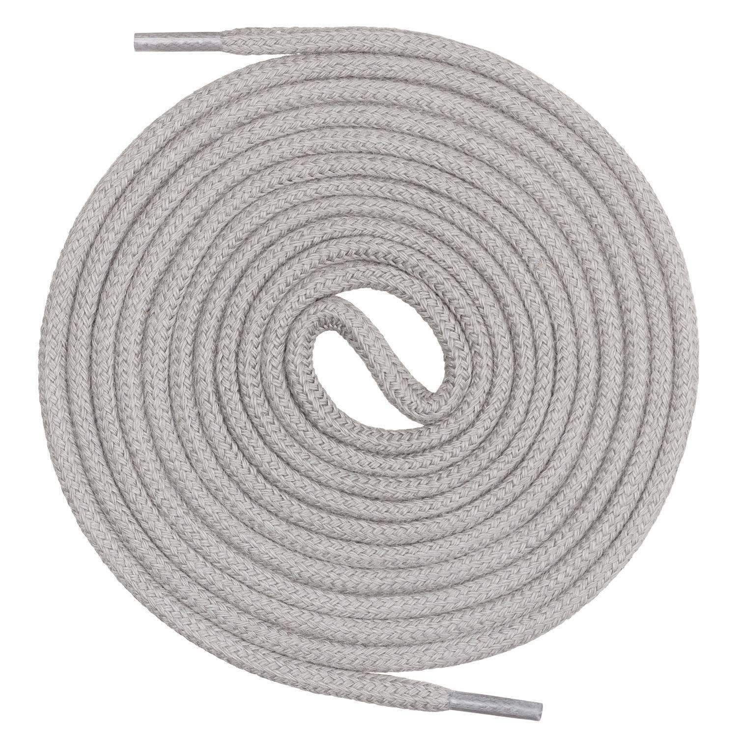 Mount Swiss Schnürsenkel runde Schnürsenkel aus 100% Baumwolle, reißfest, ø 3 mm -4 mm, Längen