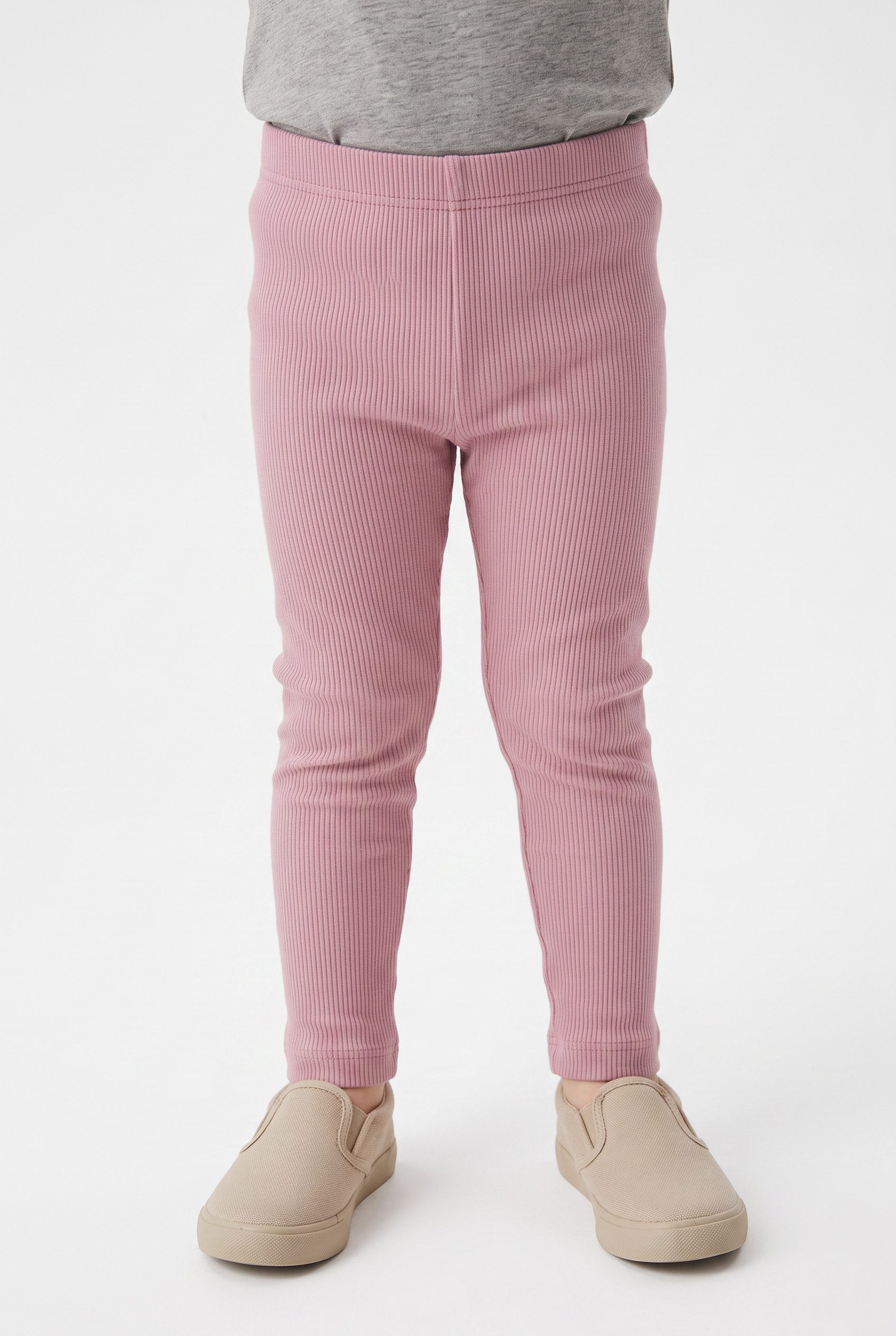 Name It Leggings NBNKAB LEGGING NOOS Baumwollmischung, Rippqualität, normal geschnitten