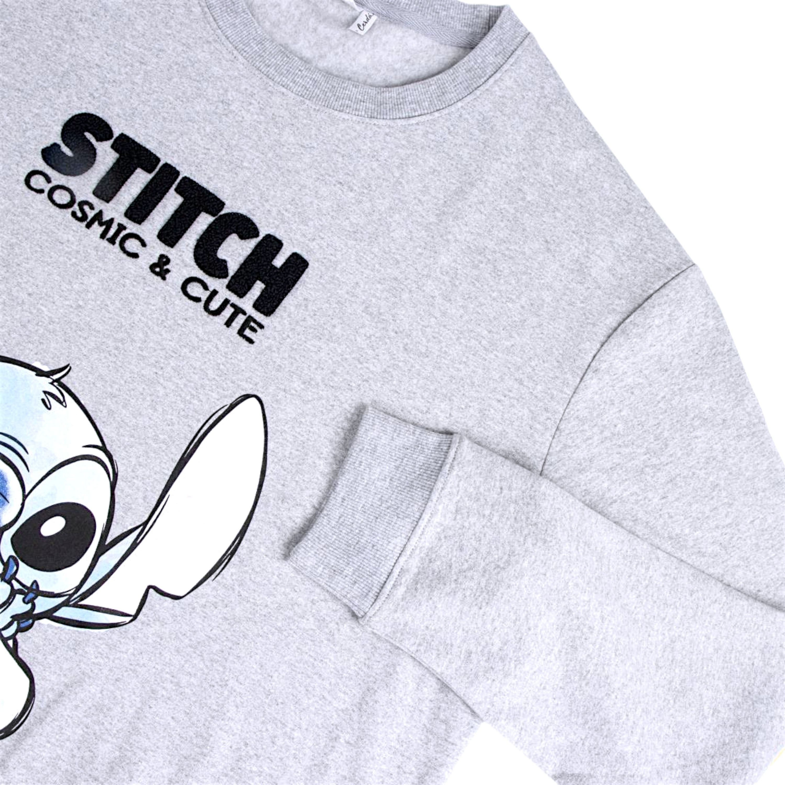 Cerdá Sweatshirt Disney STITCH COSMIC & CUTE Sweat-Pullover Größe XS - XL