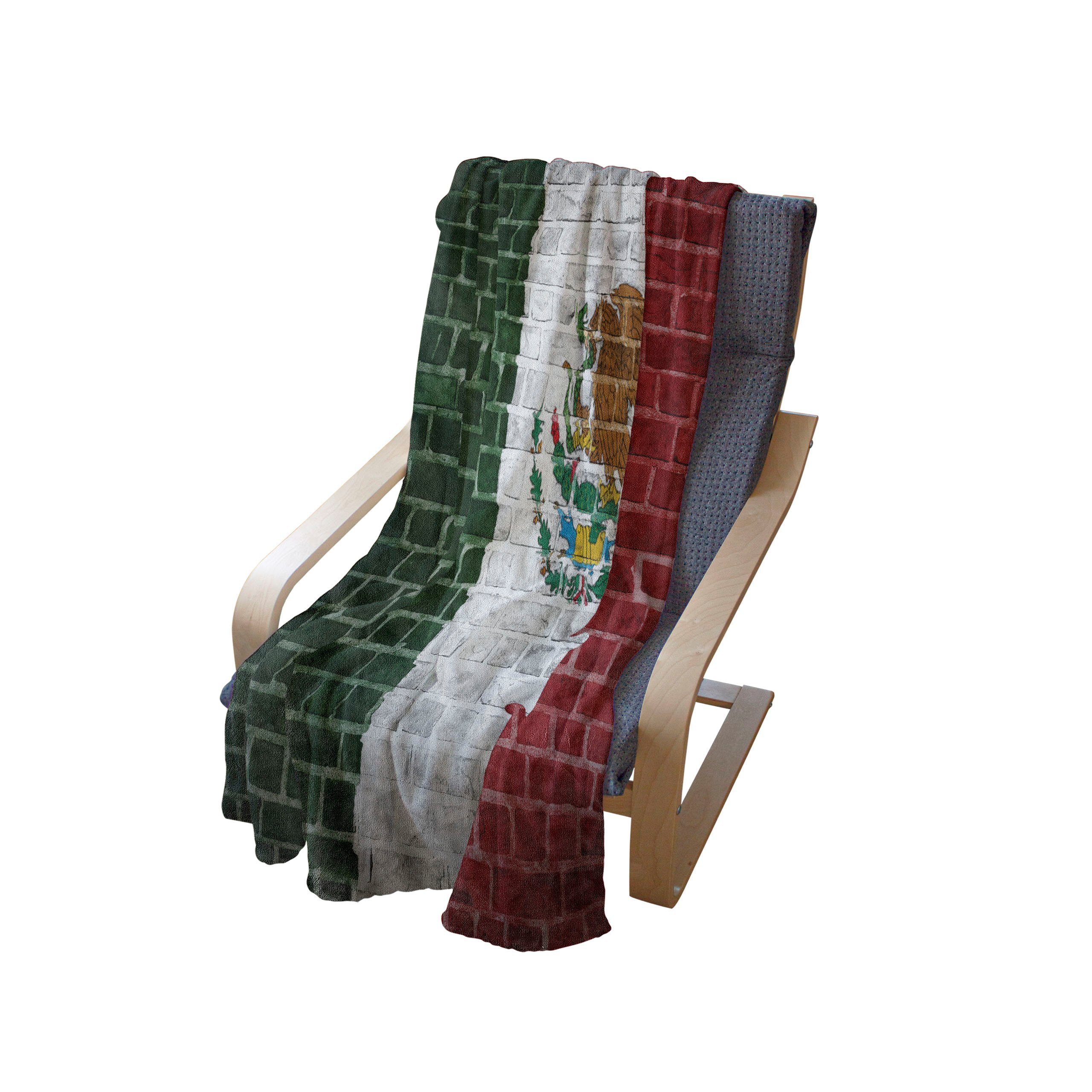 Latina Flag Außenbereich, Gemütlicher Mexica für Innen- den Plüsch Wohndecke Country Abakuhaus, und