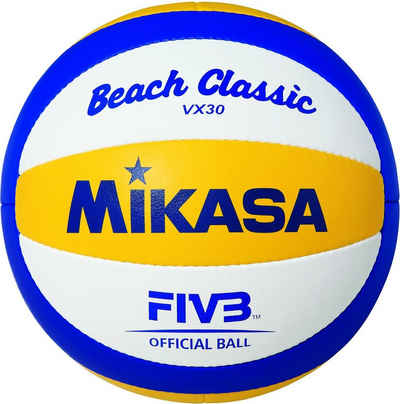 Mikasa Beachvolleyball Beach Classic VX30 BLAU / GELB / WEIß